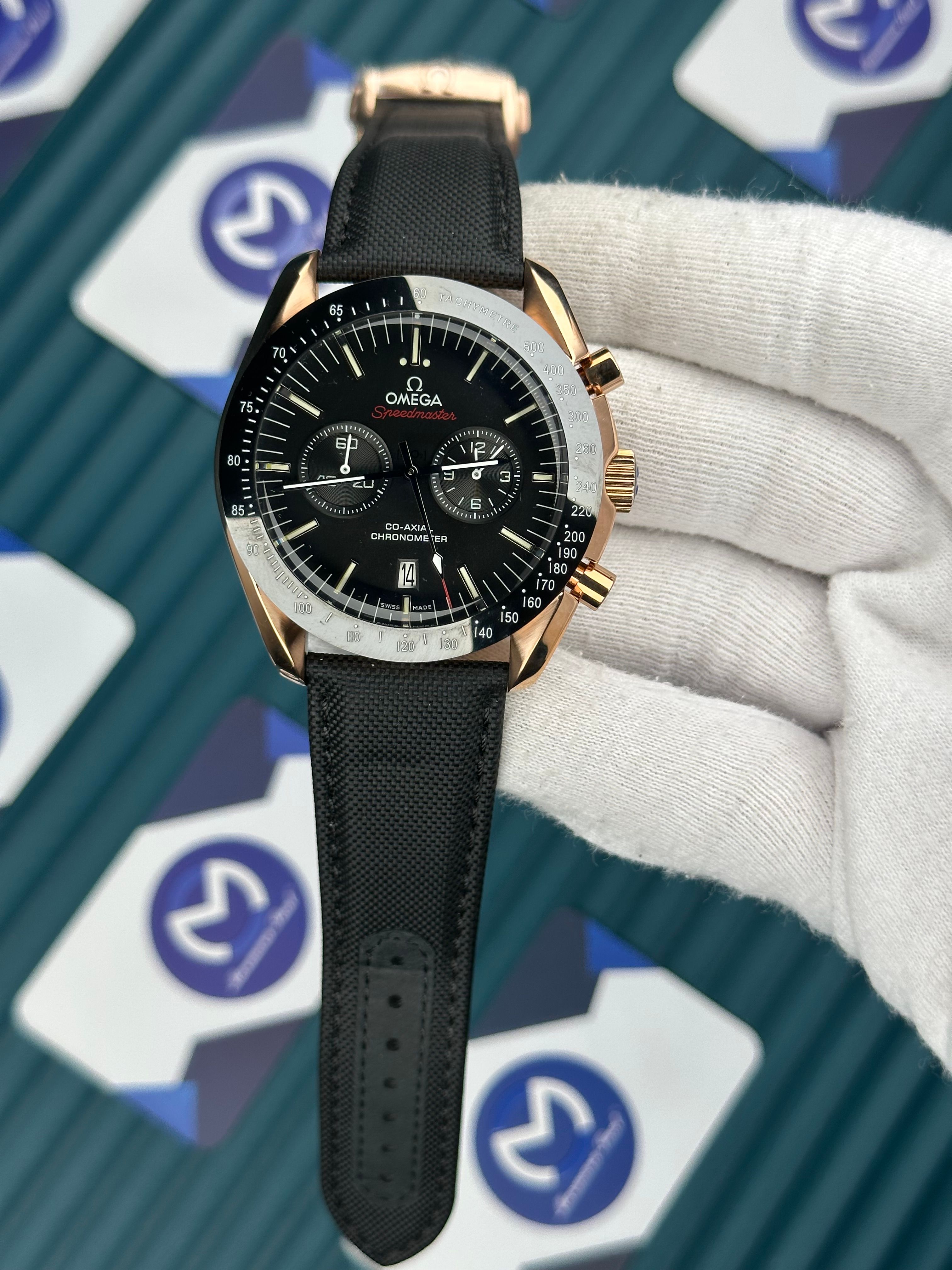 Omega Speedmaster Racing Rose Deri Kordon 