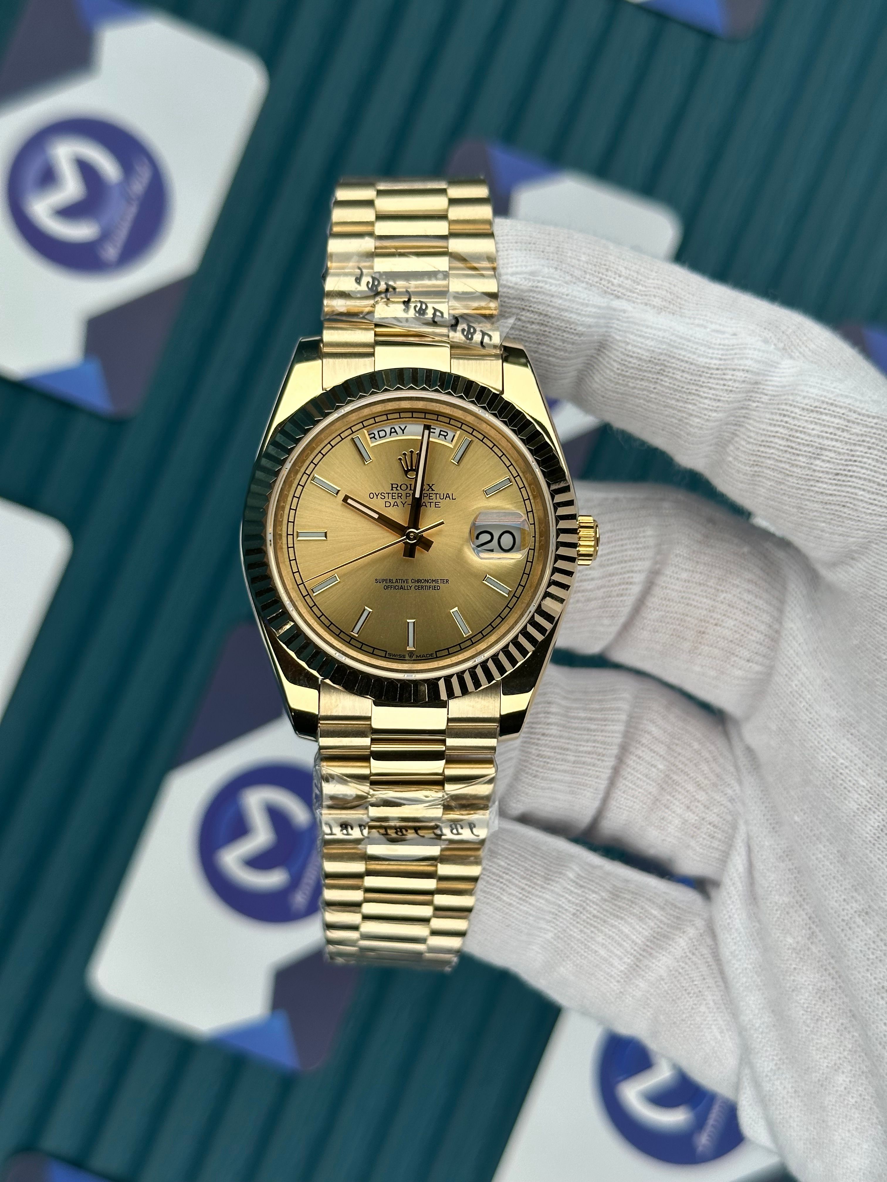 ROLEX DAY-DATE GOLD DIAL GOLD PRESIDENT 