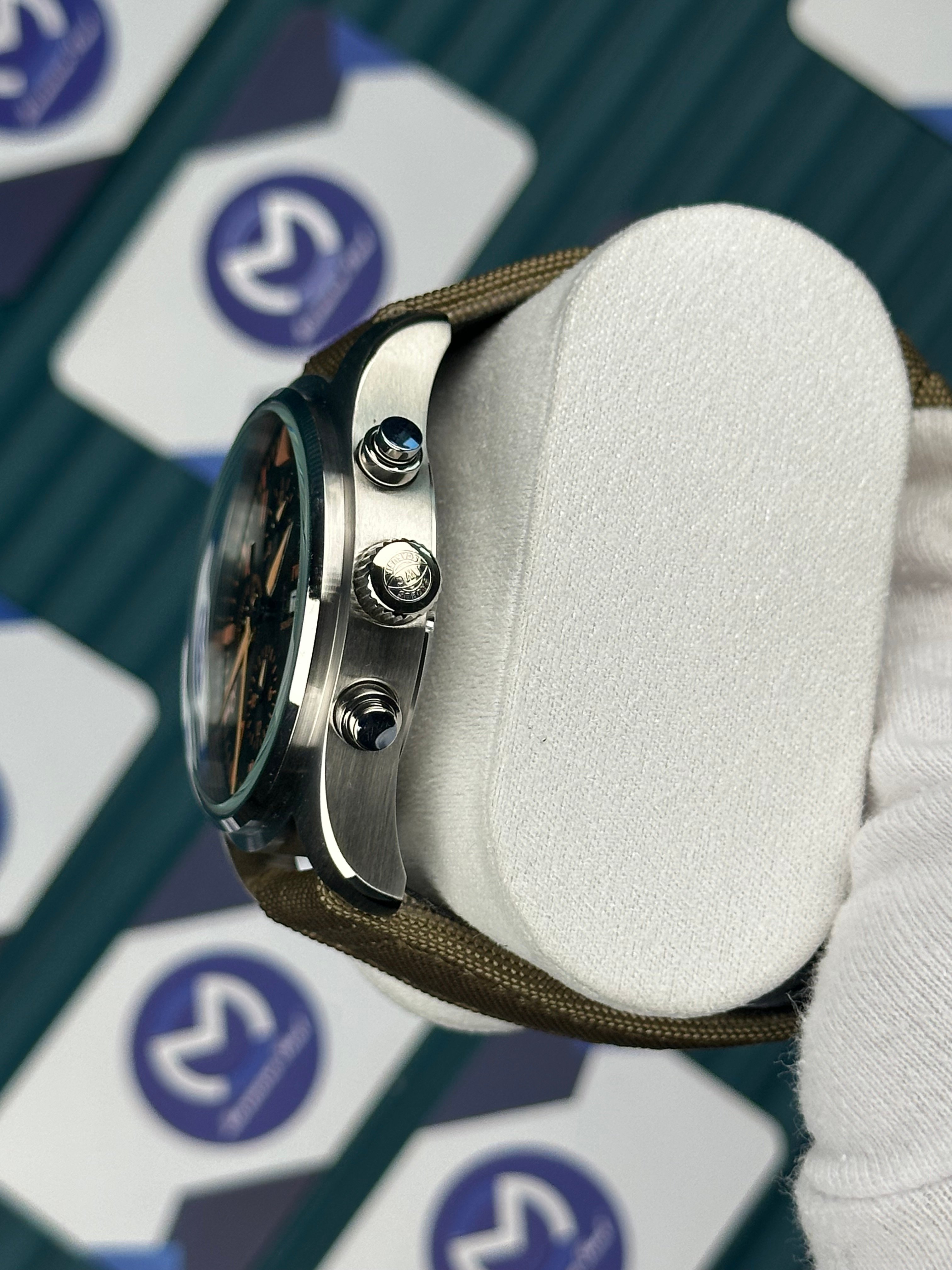 IWC BIG PILOT DOKUMA BEZ HAKİ YEŞİL