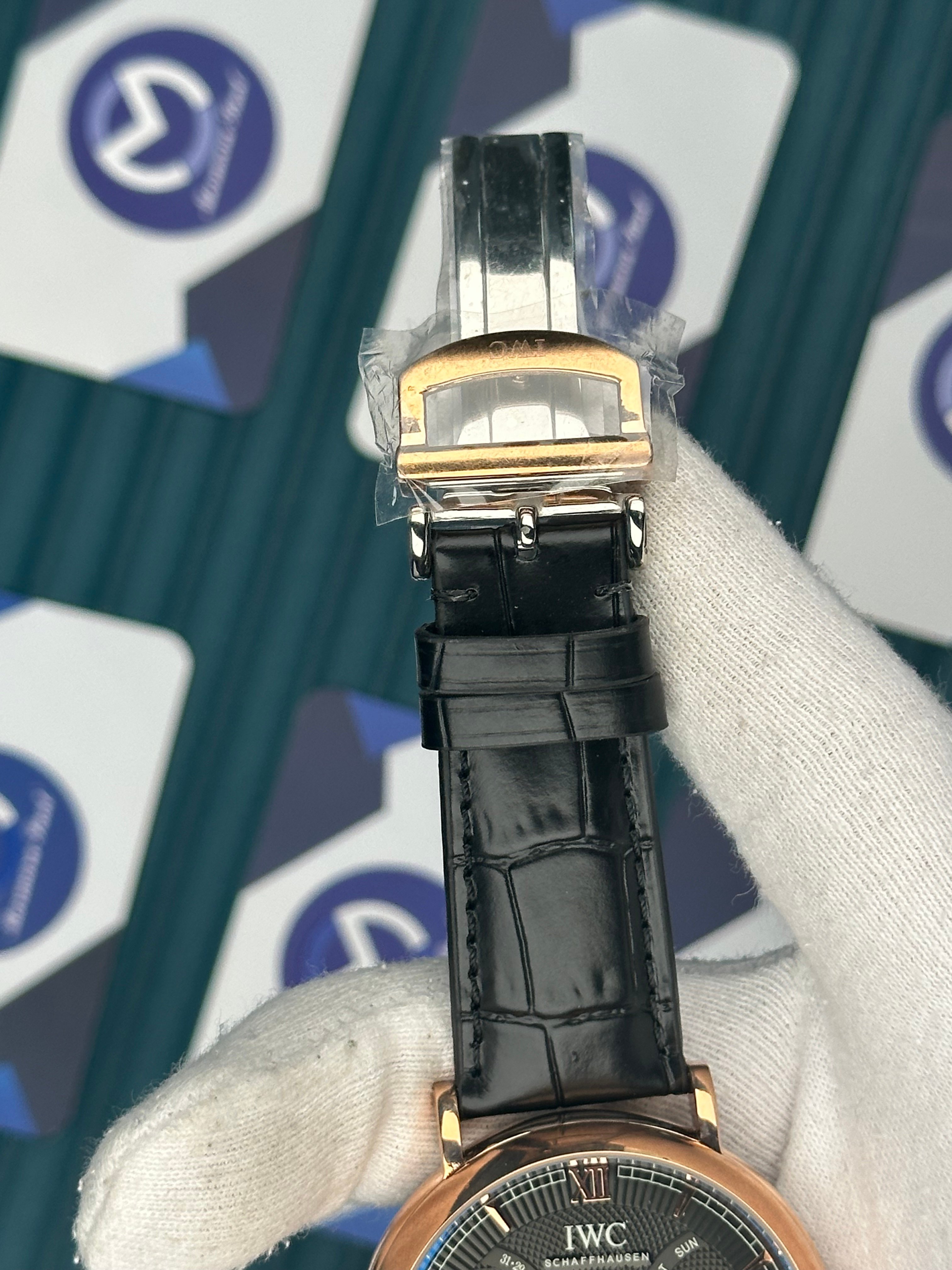 IWC Chronograph Tourbillon Leather Cord