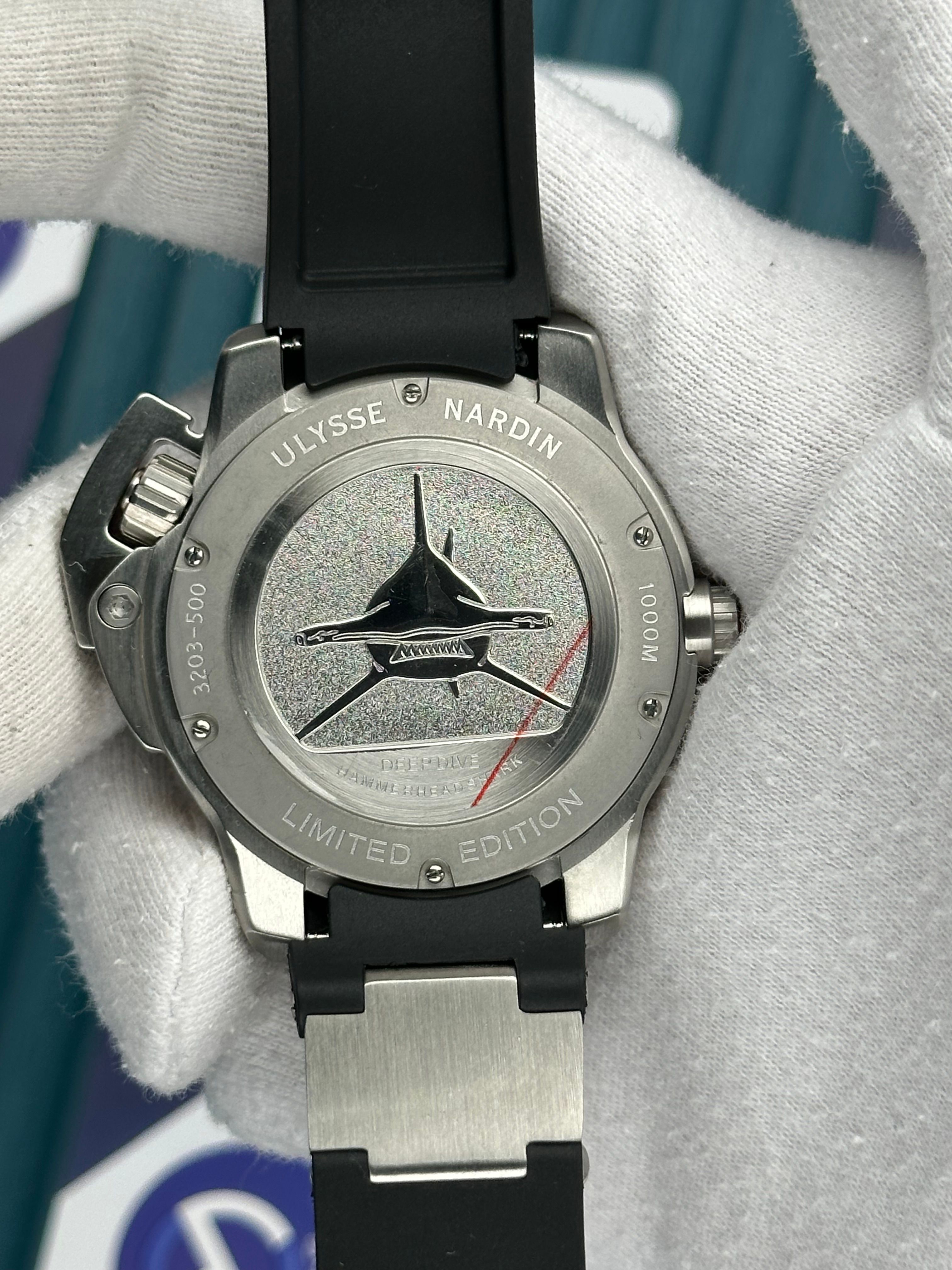 Ulysse Nardin Hammerhead Shark Silver Black