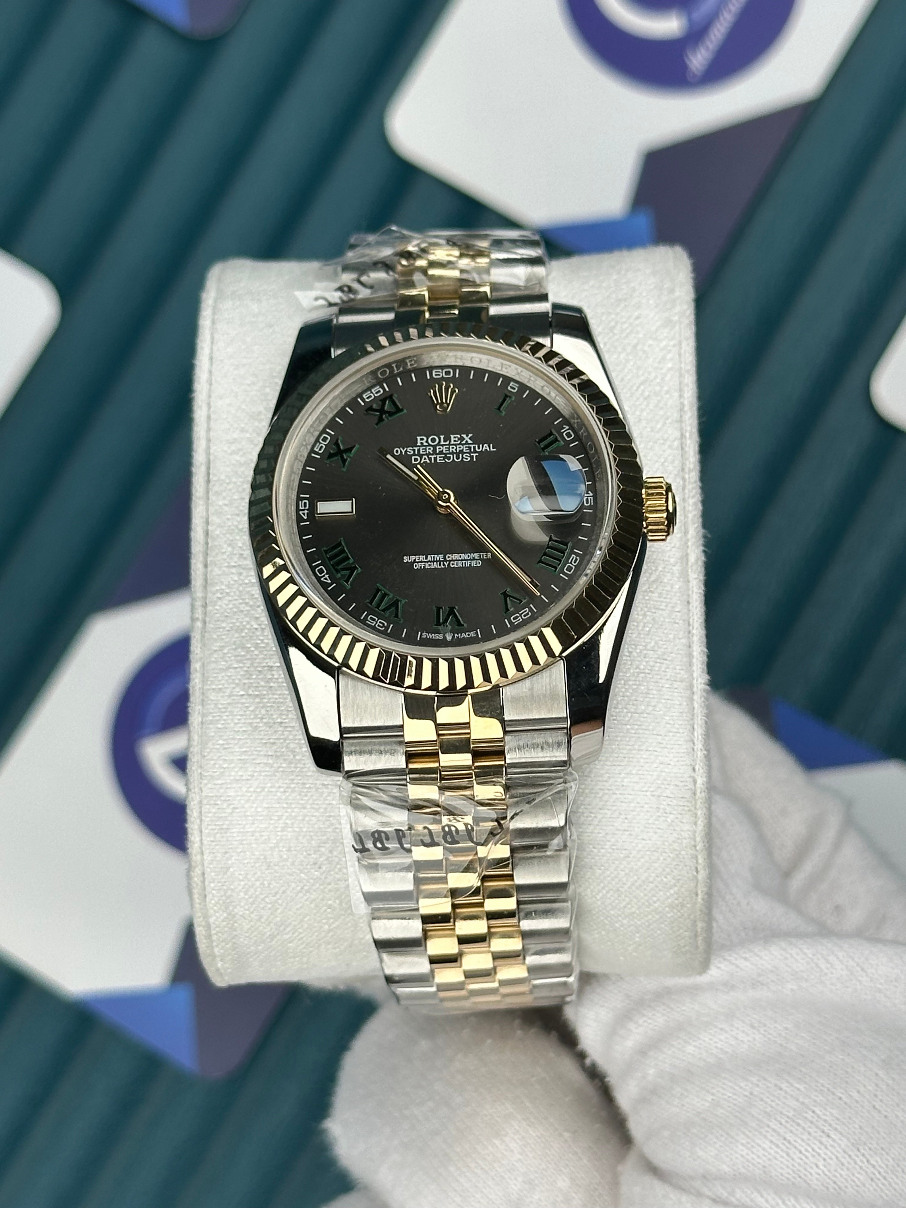 ROLEX 36 ARDUVAZ GOLD-SILVER JUBILEE