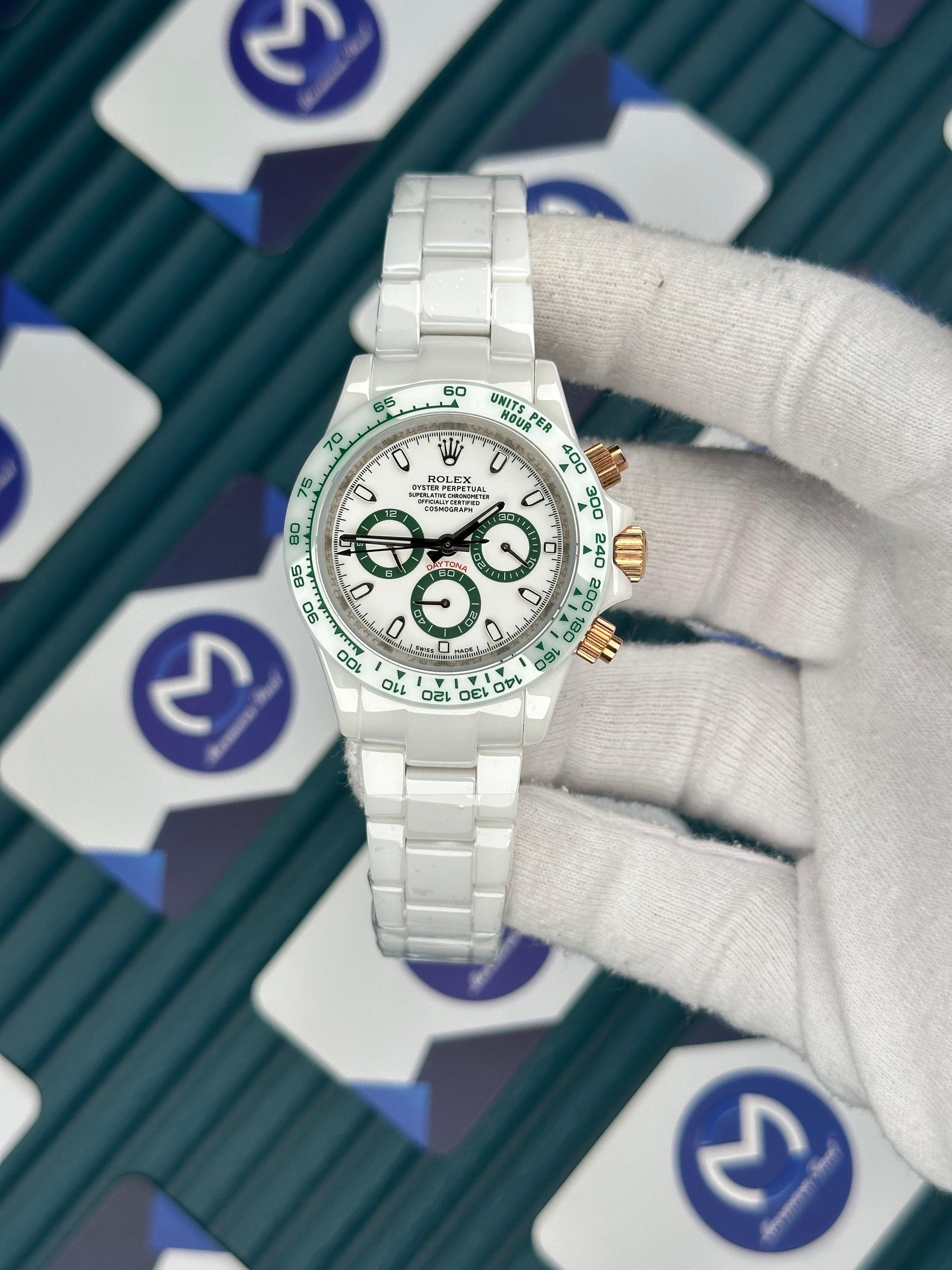Rolex Daytona Seramik Yeşil Fonksiyon 