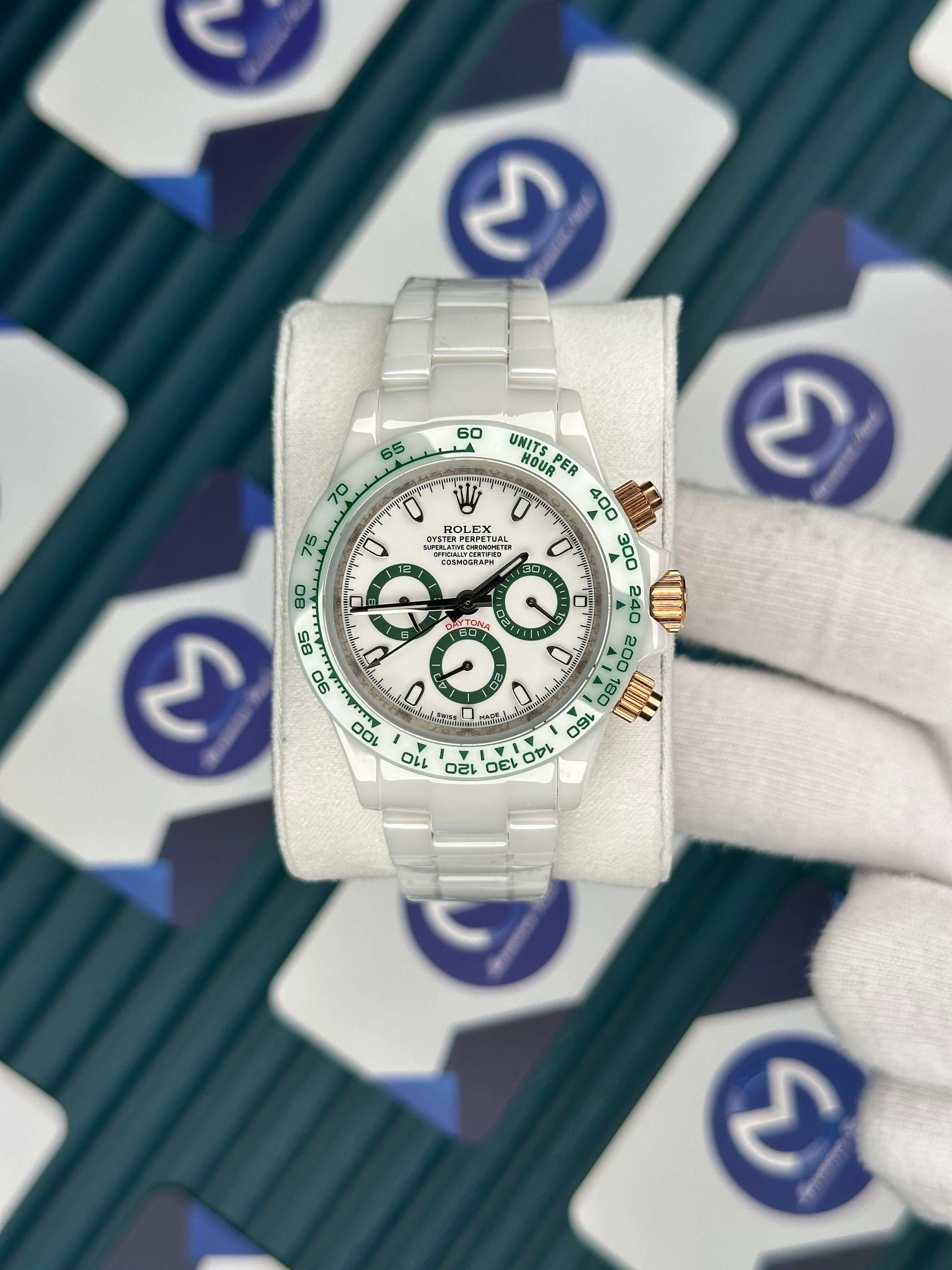 Rolex Daytona Seramik Yeşil Fonksiyon 