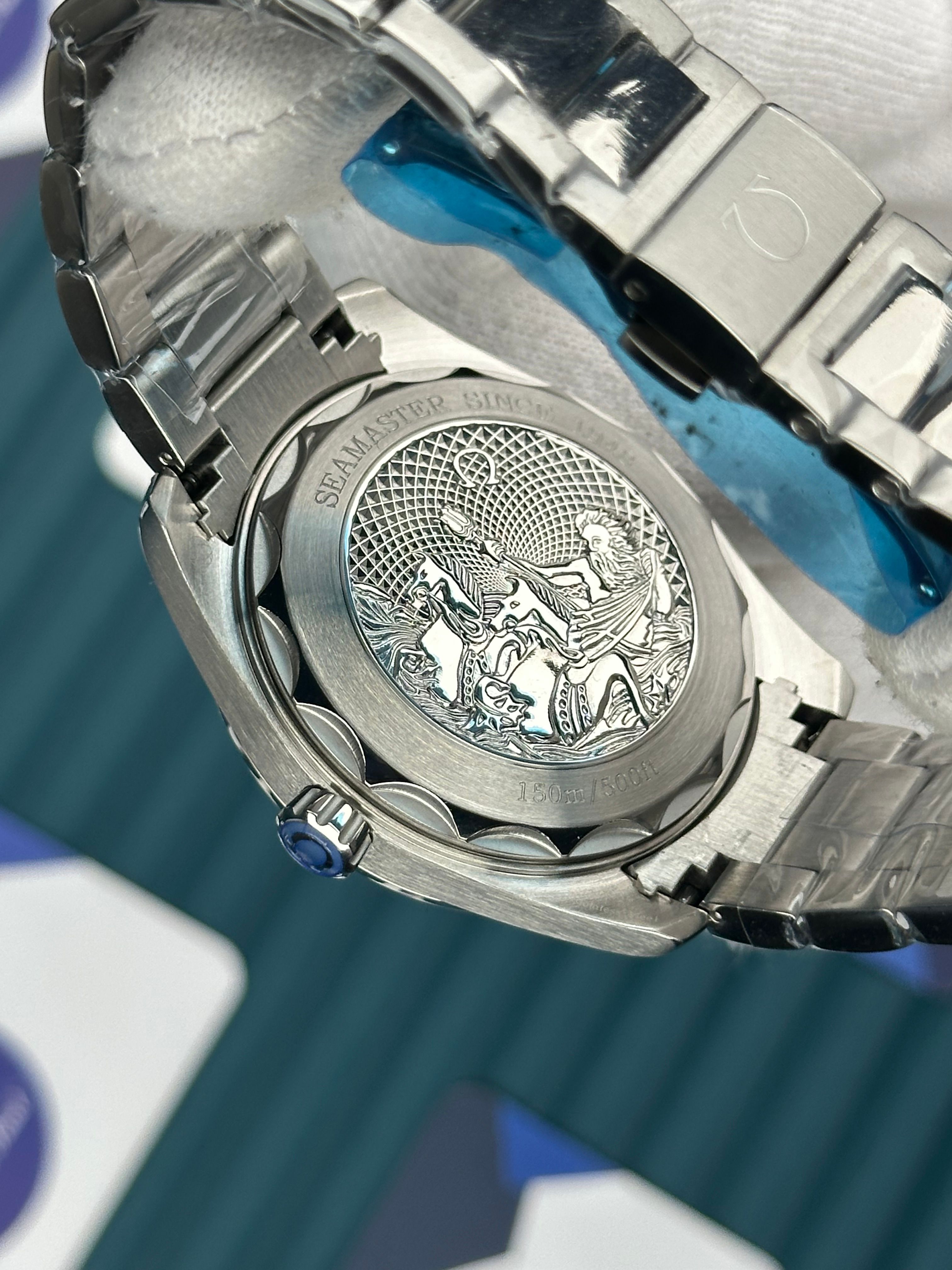 Omega Seamaster Aqua Terra Otomatik Yeni Mavi Kadran