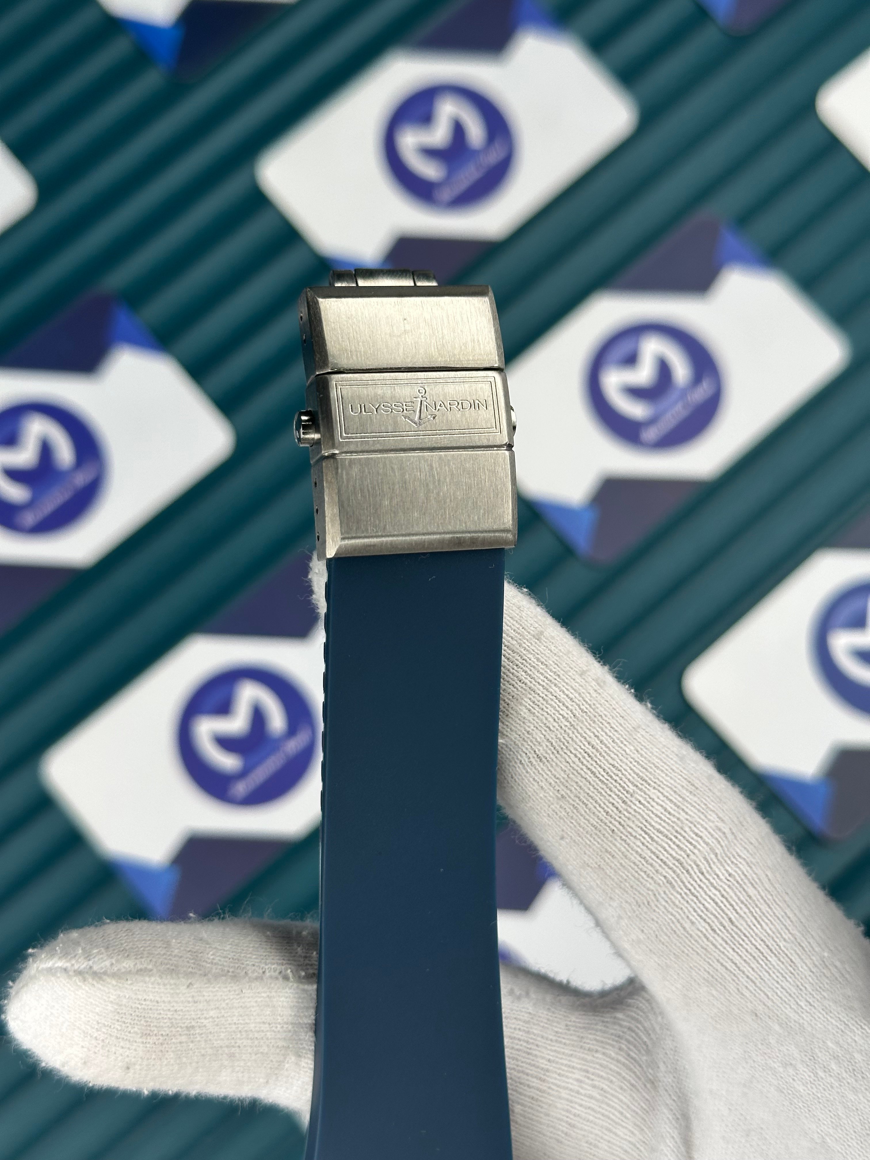Ulysse Nardin Blue Dial And Cord Chronometer Automatic