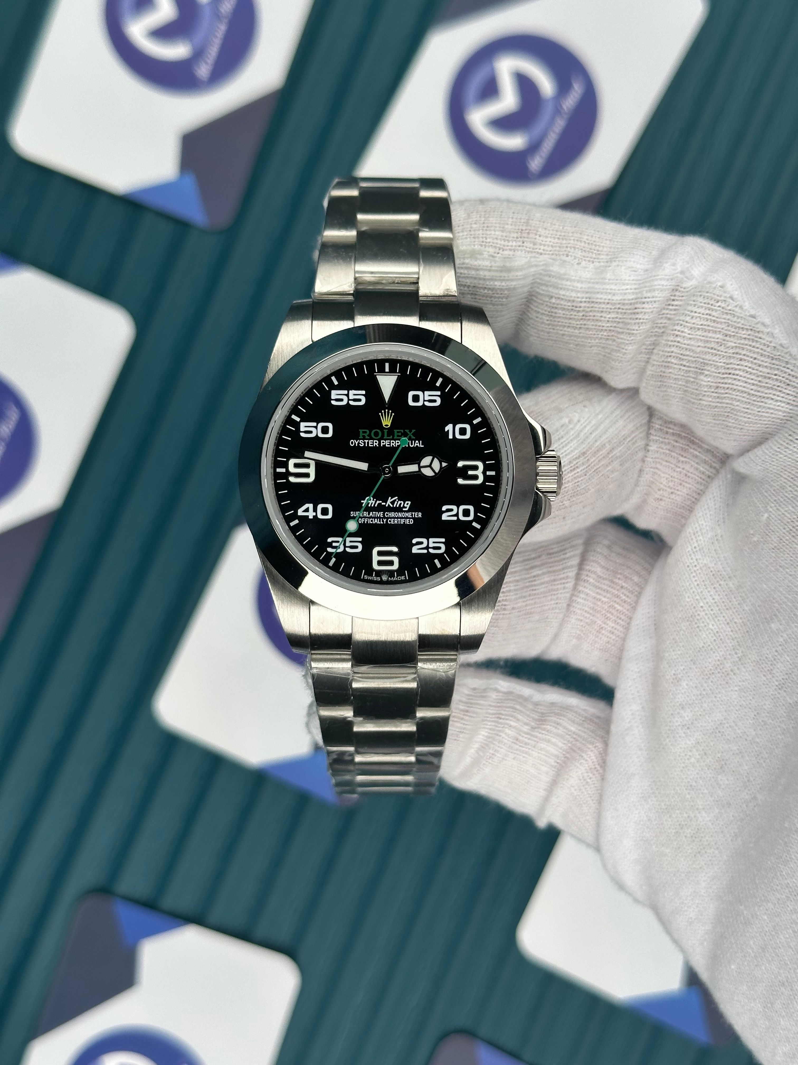 ROLEX AIR-KING BLACK DIAL