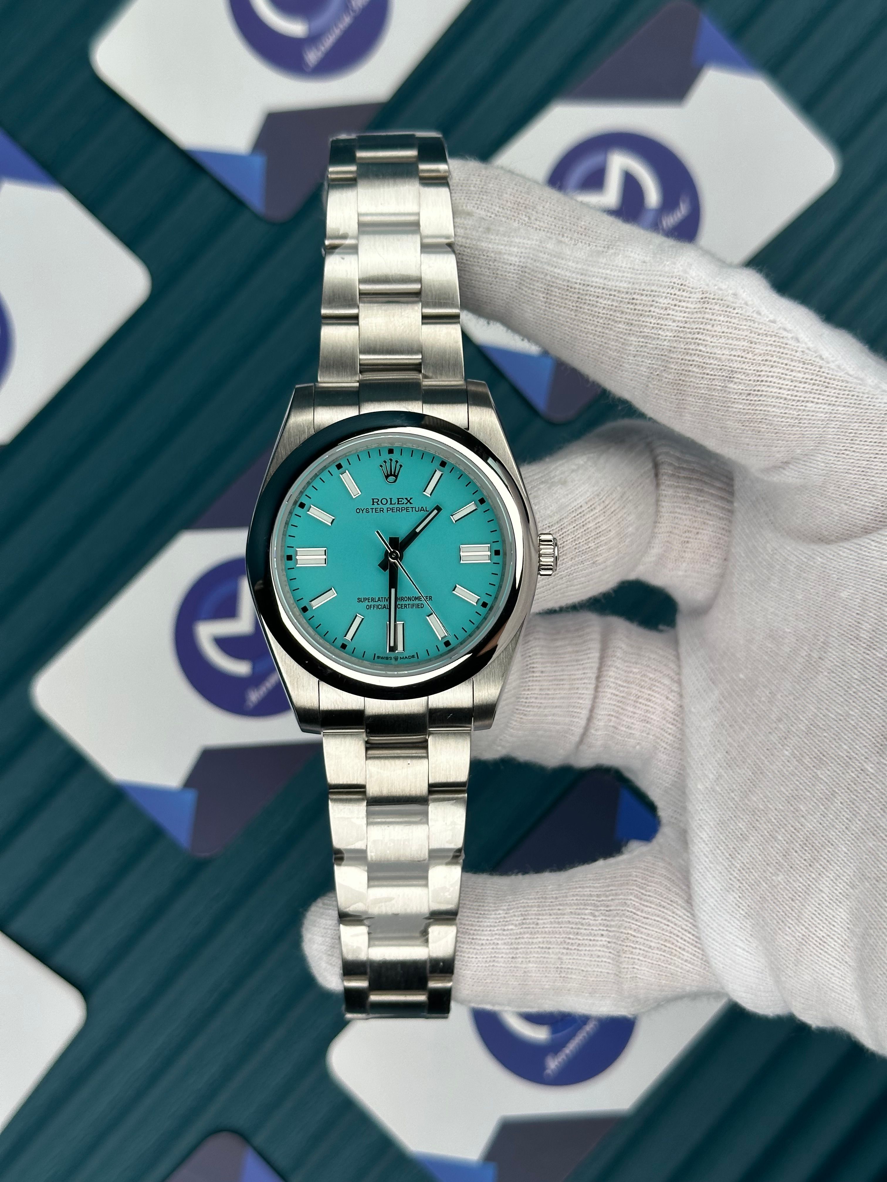 ROLEX OYSTER PERPETUAL TIFFANY