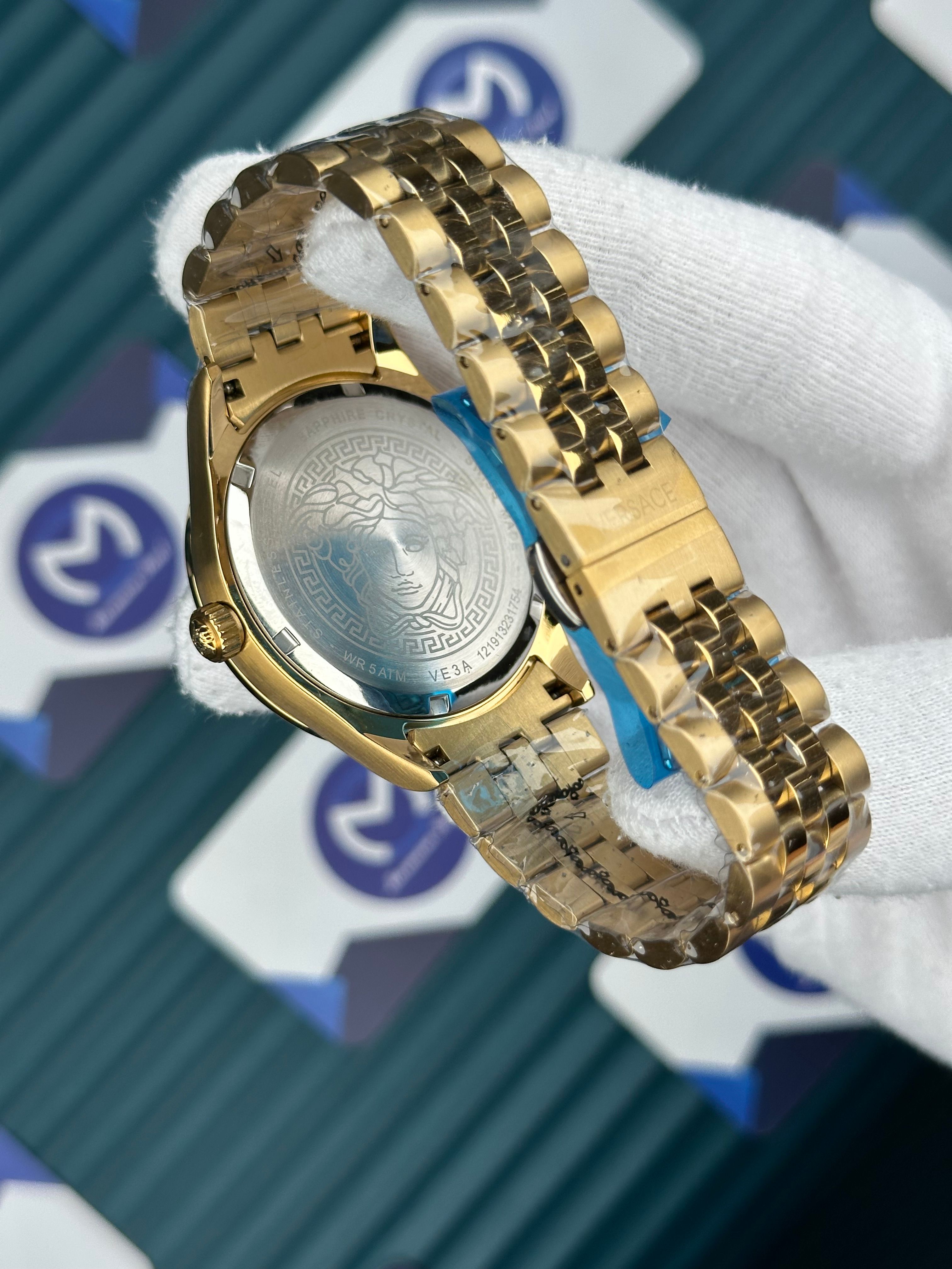 Versace Gold Jübile Beyaz Kadran 