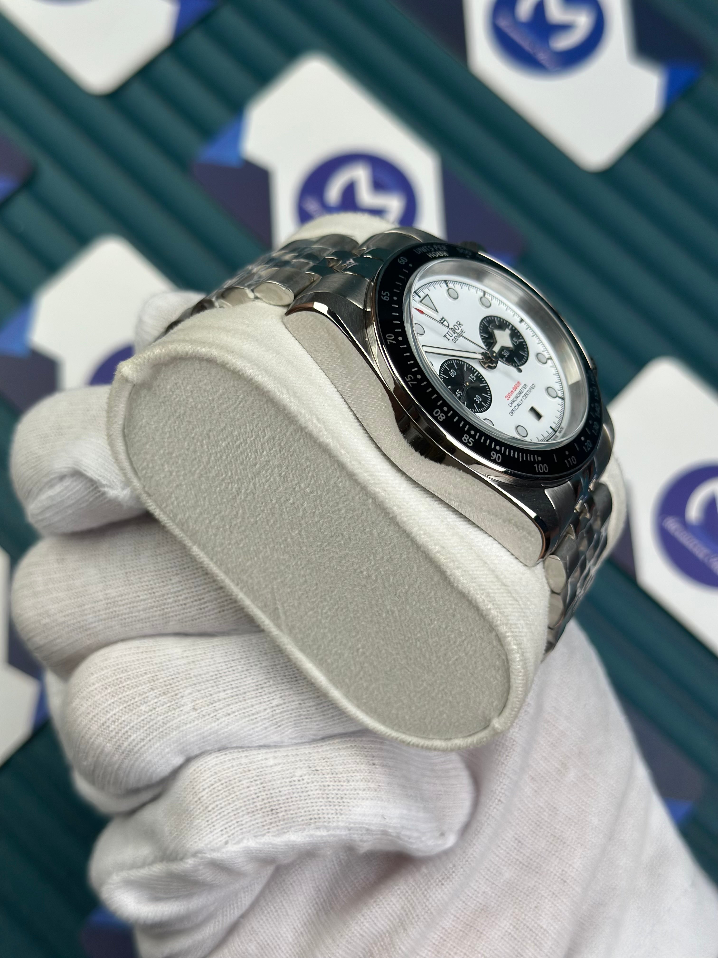 TUDOR BLACK BAY CHRONO PANDA SILVER JUBILE