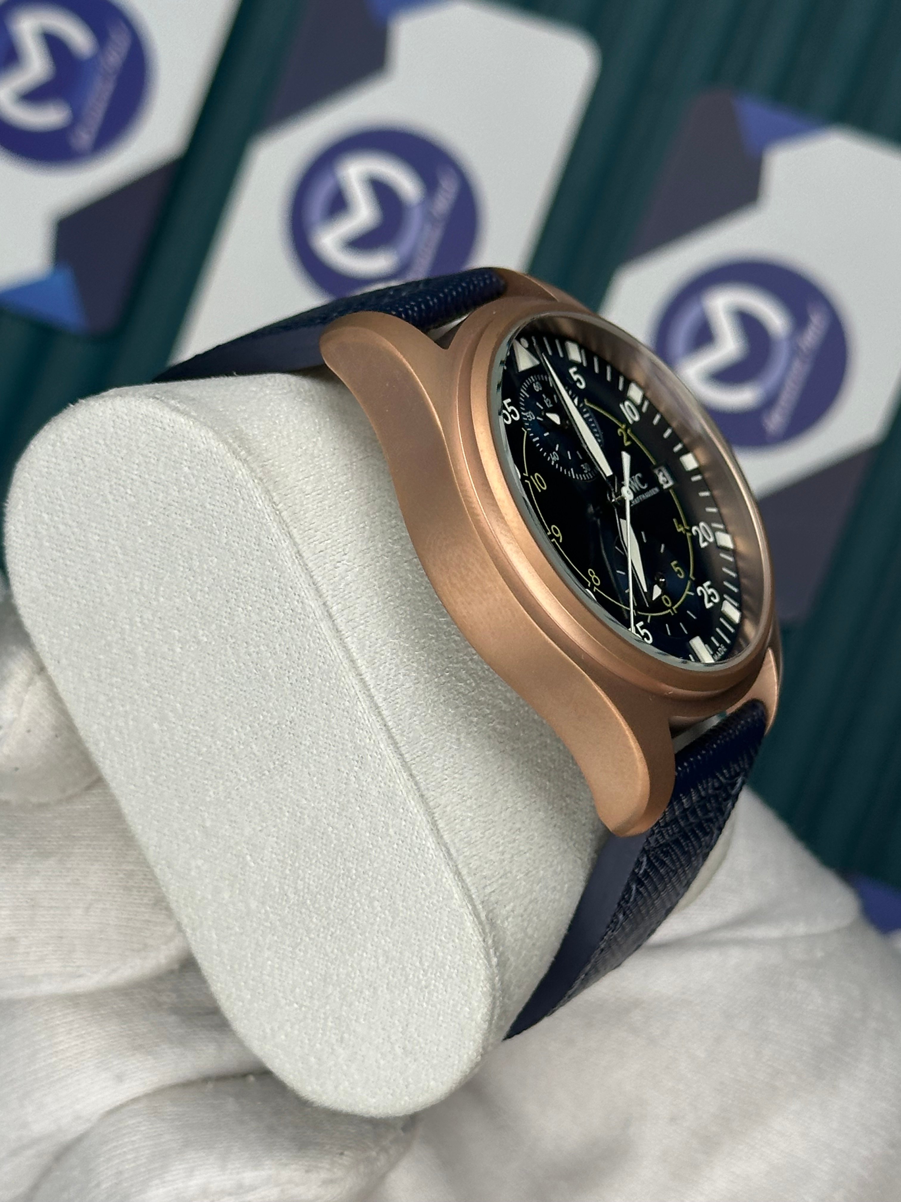 IWC Blue Rose Automatic Chronograph