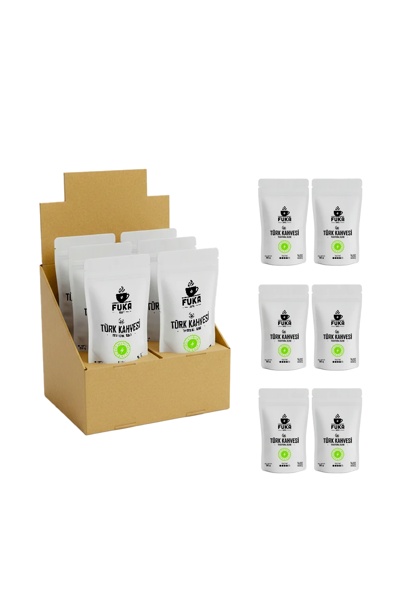Gazsız Kavrulmuş Türk Kahvesi - Traditional Blend 6 Adet