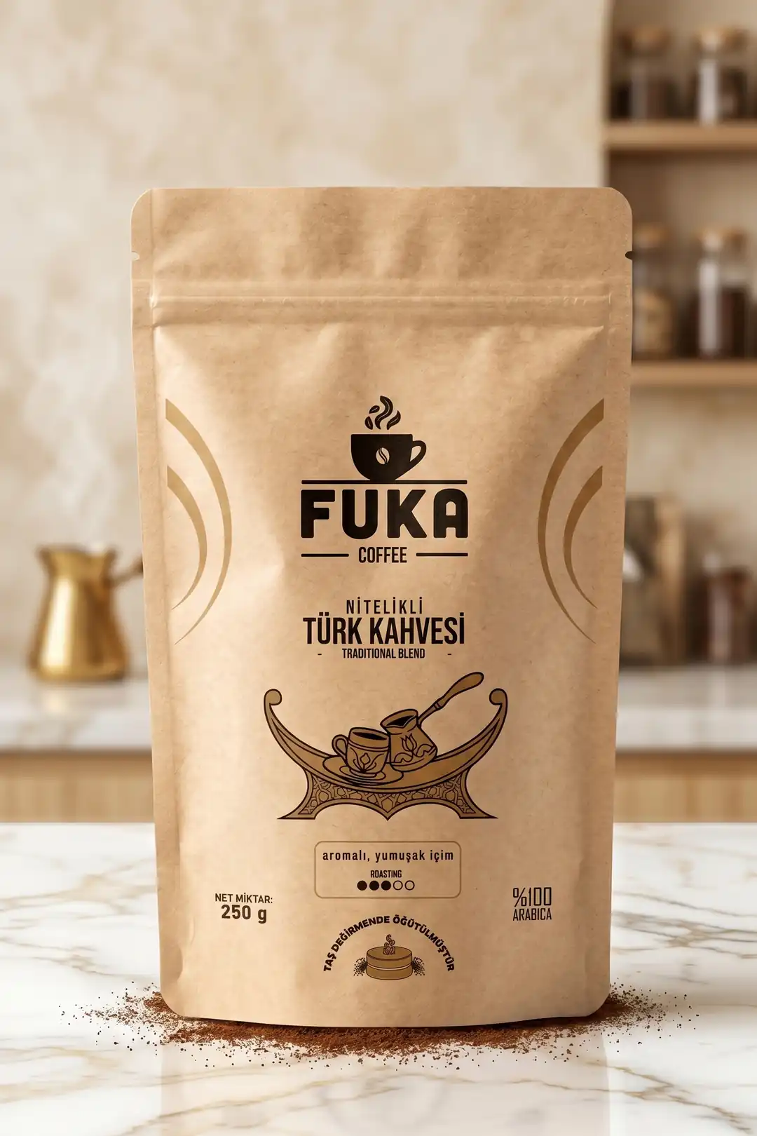 FUKAページ Filtre ve Çekirdek Kahve