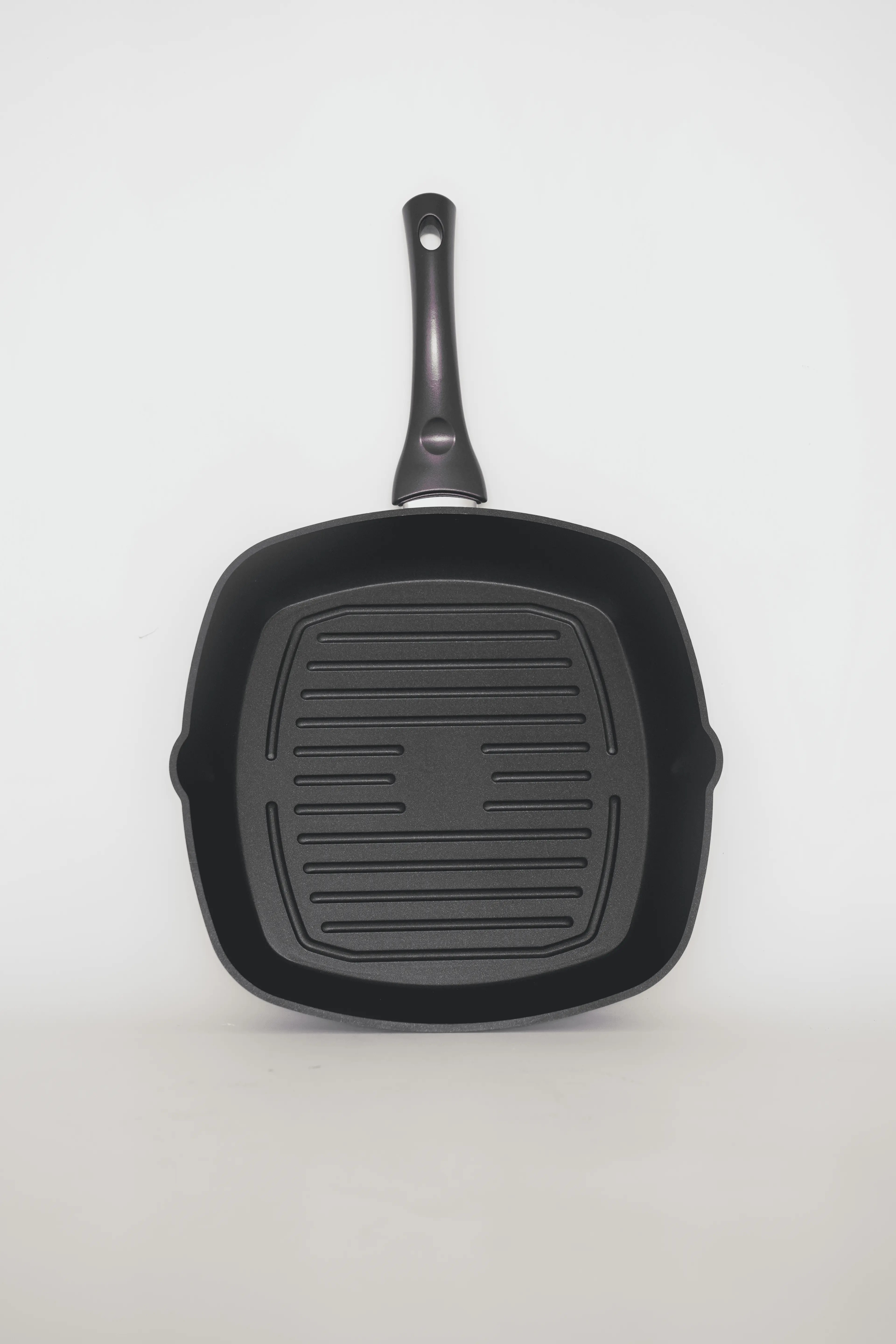 Titanyum Izgara Grill Tava 28 cm -Eflatun