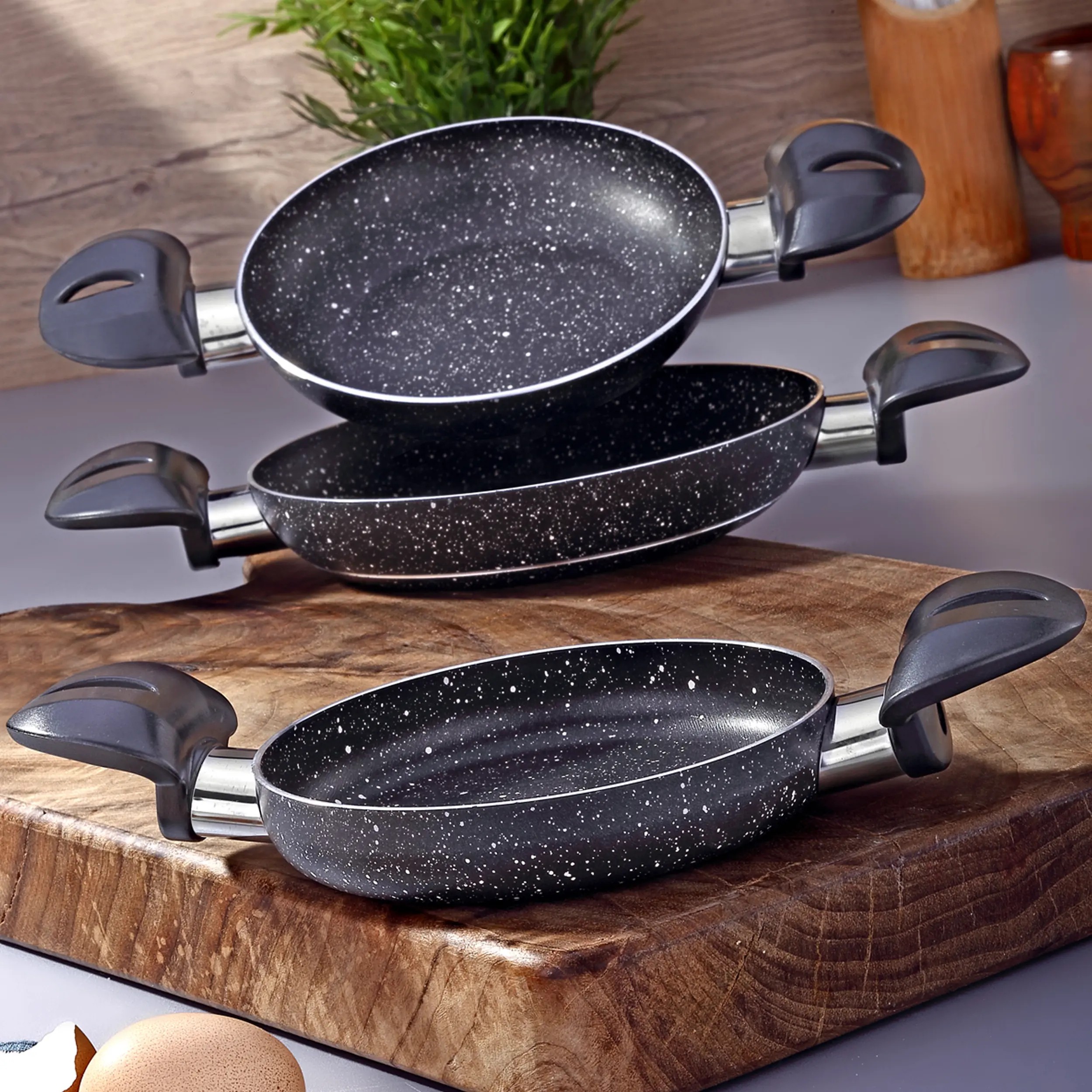 Montella Vivo 3'Lü Sahan Set (20-22-24cm)
