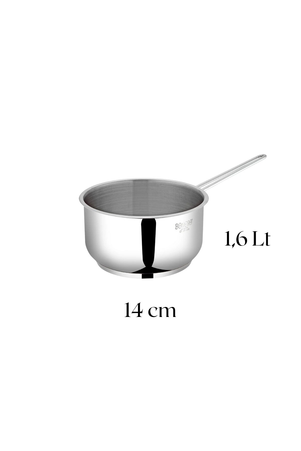 Frida 2'Li Çelik Kaçerol Set 12-14 Cm