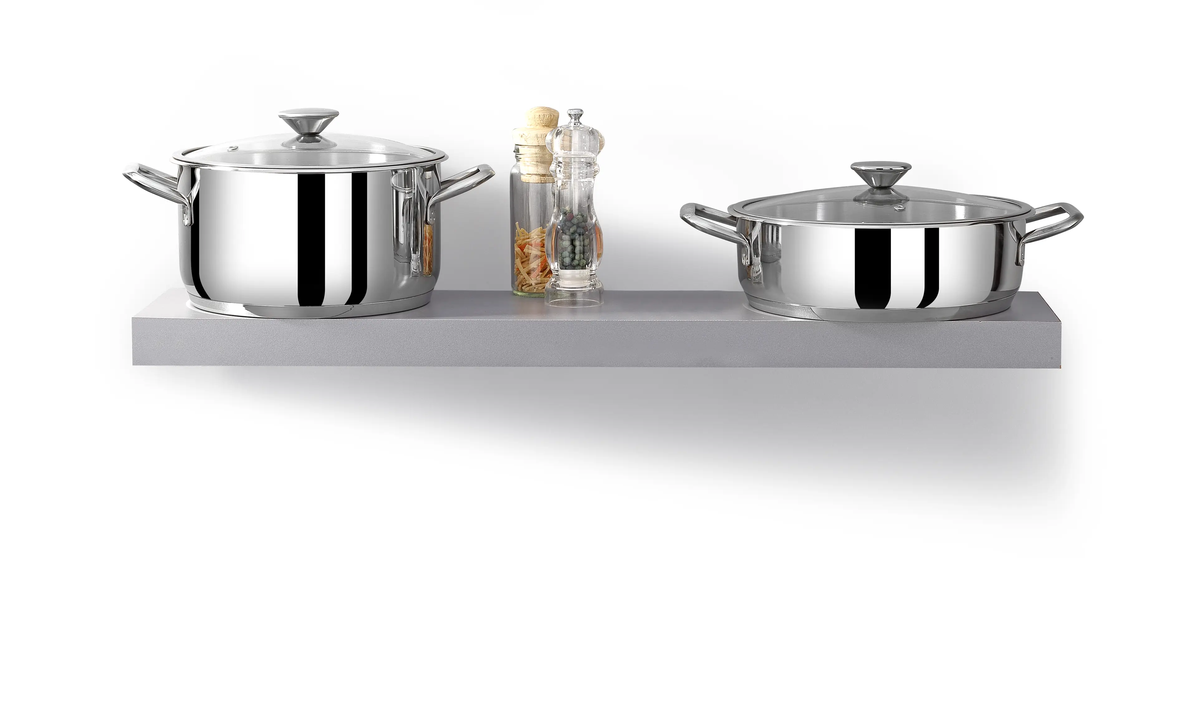 Omega 20cm Tekli Derin Paslanmaz Çelik Tencere