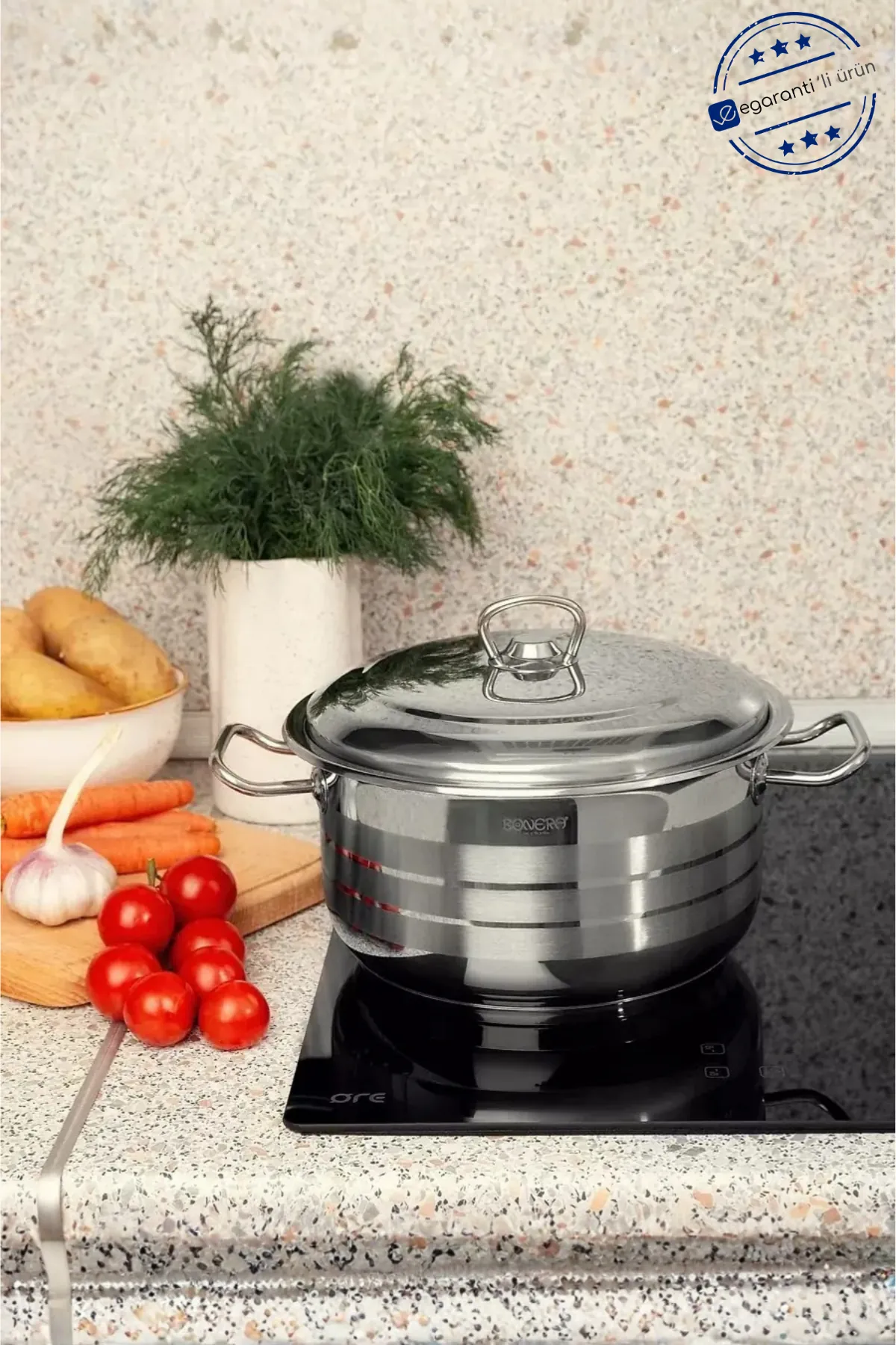 Bonera Masterchef Tekli Derin Tencere 28 Cm
