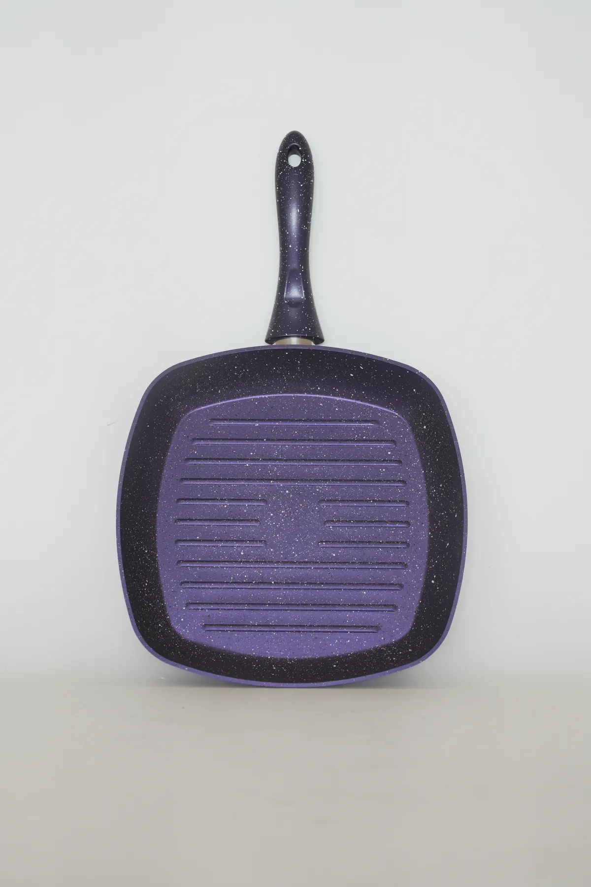 Bonera Seramik 28cm Grill Tava - Mor