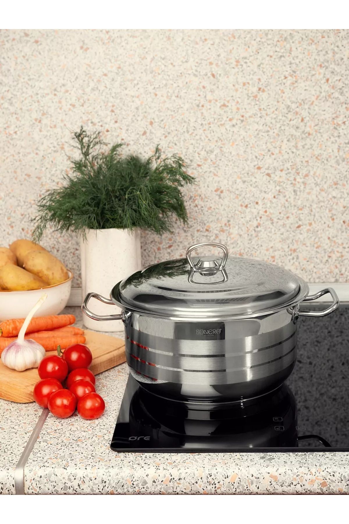 Bonera Masterchef Tekli Derin Tencere 32 Cm