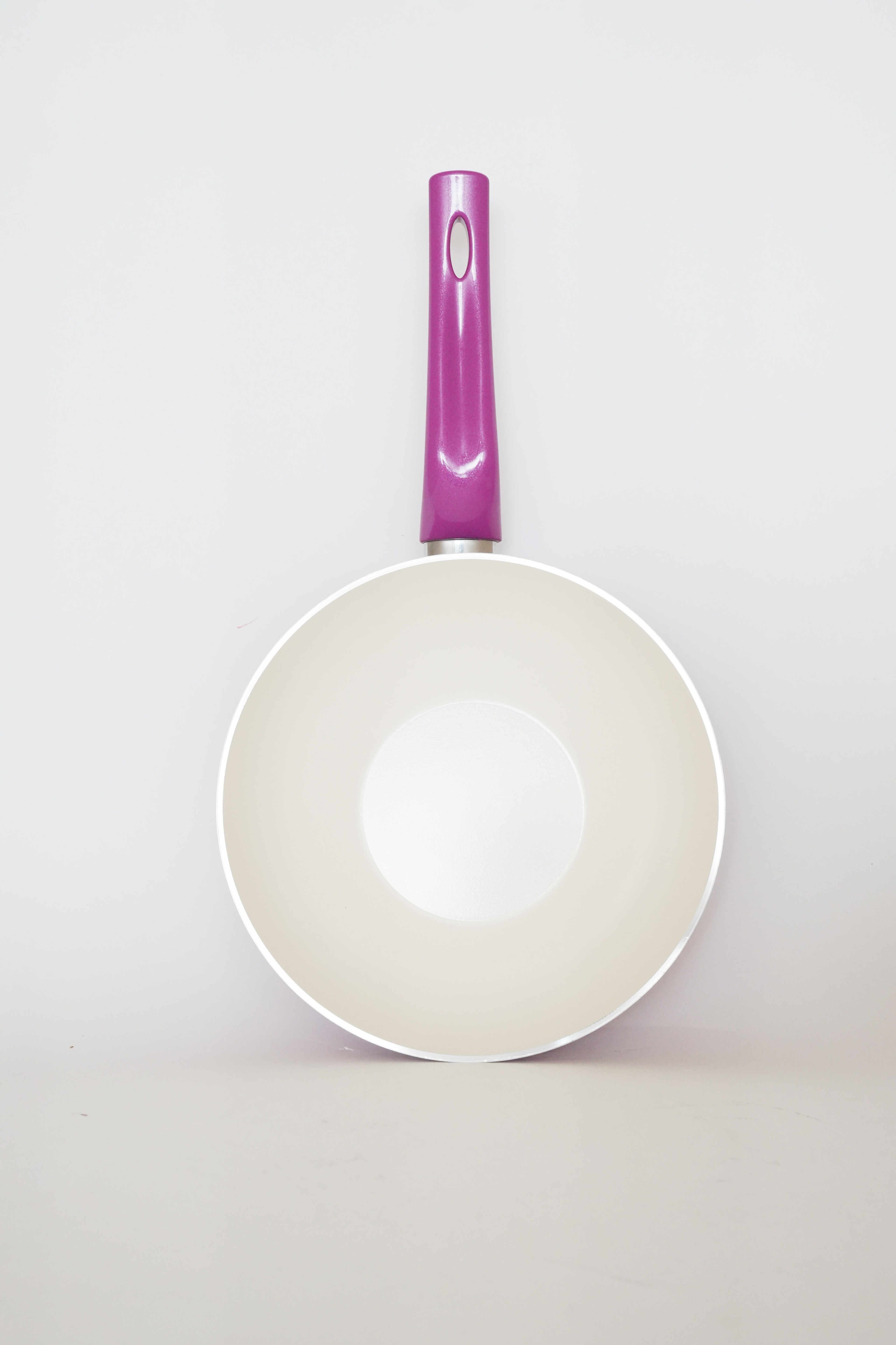 Bonera 24 Cm Fuşya Wok Tava