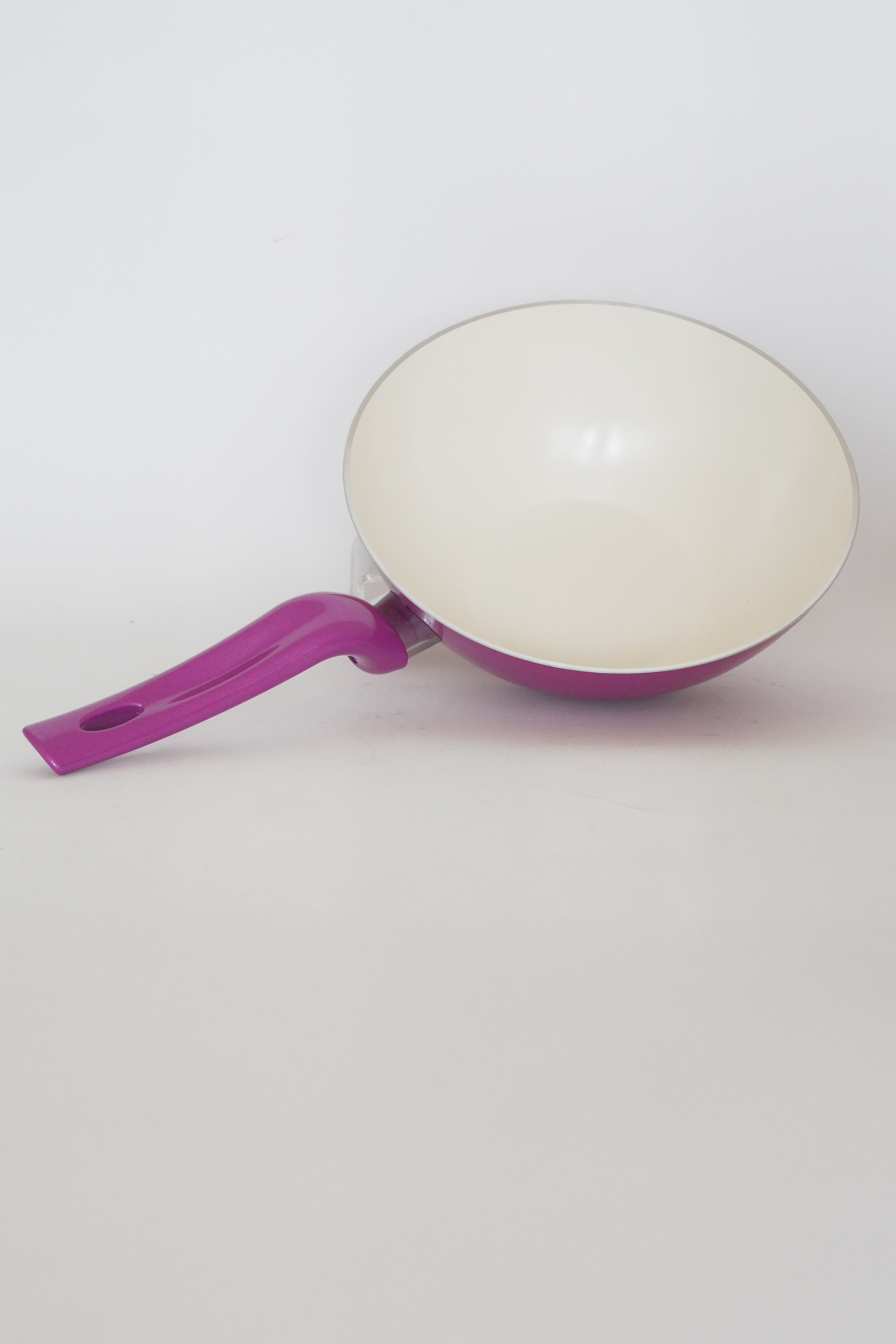 Bonera 24 Cm Fuşya Wok Tava