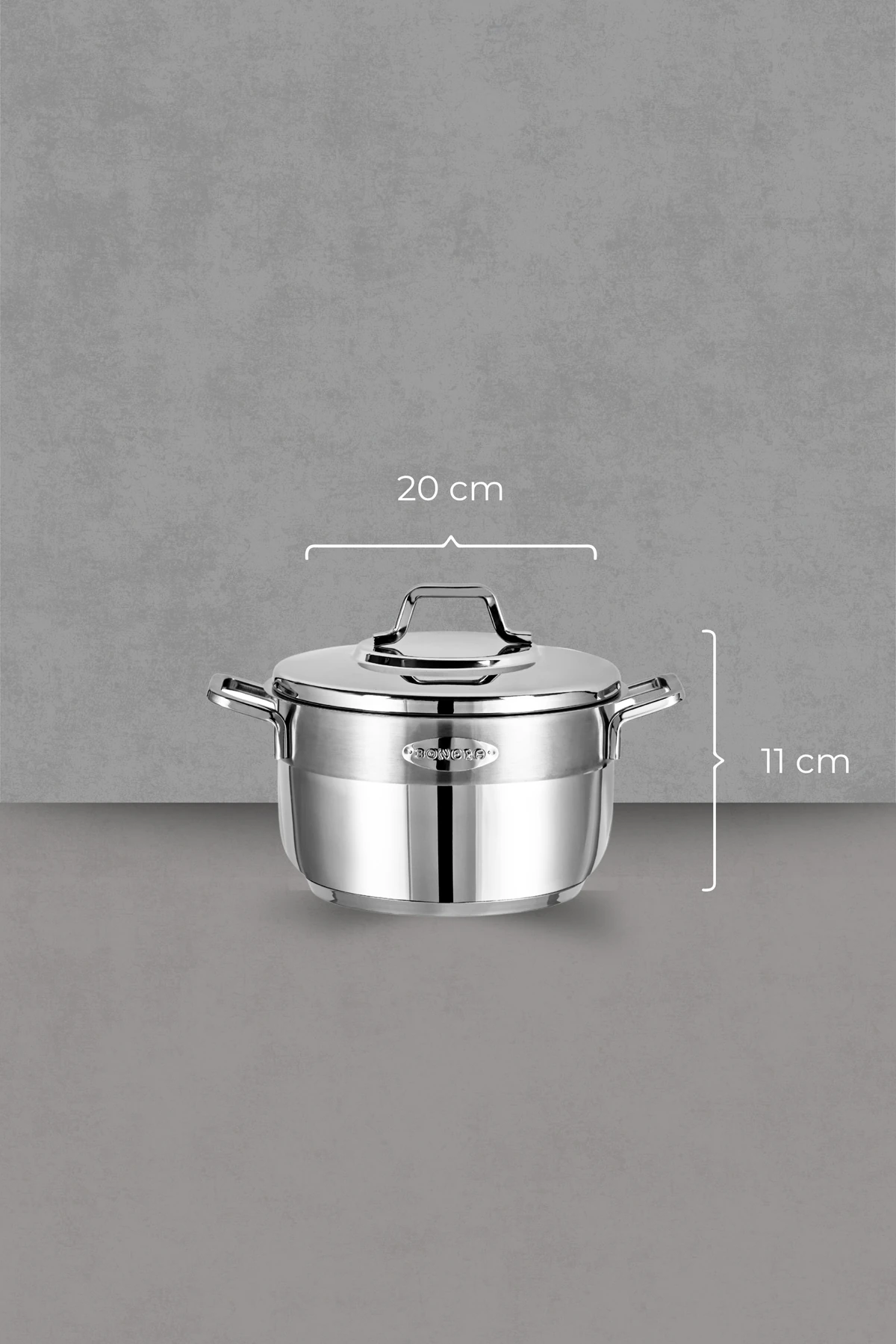 Bonera Sienna 9 Parça Çelik Tencere Tava Seti