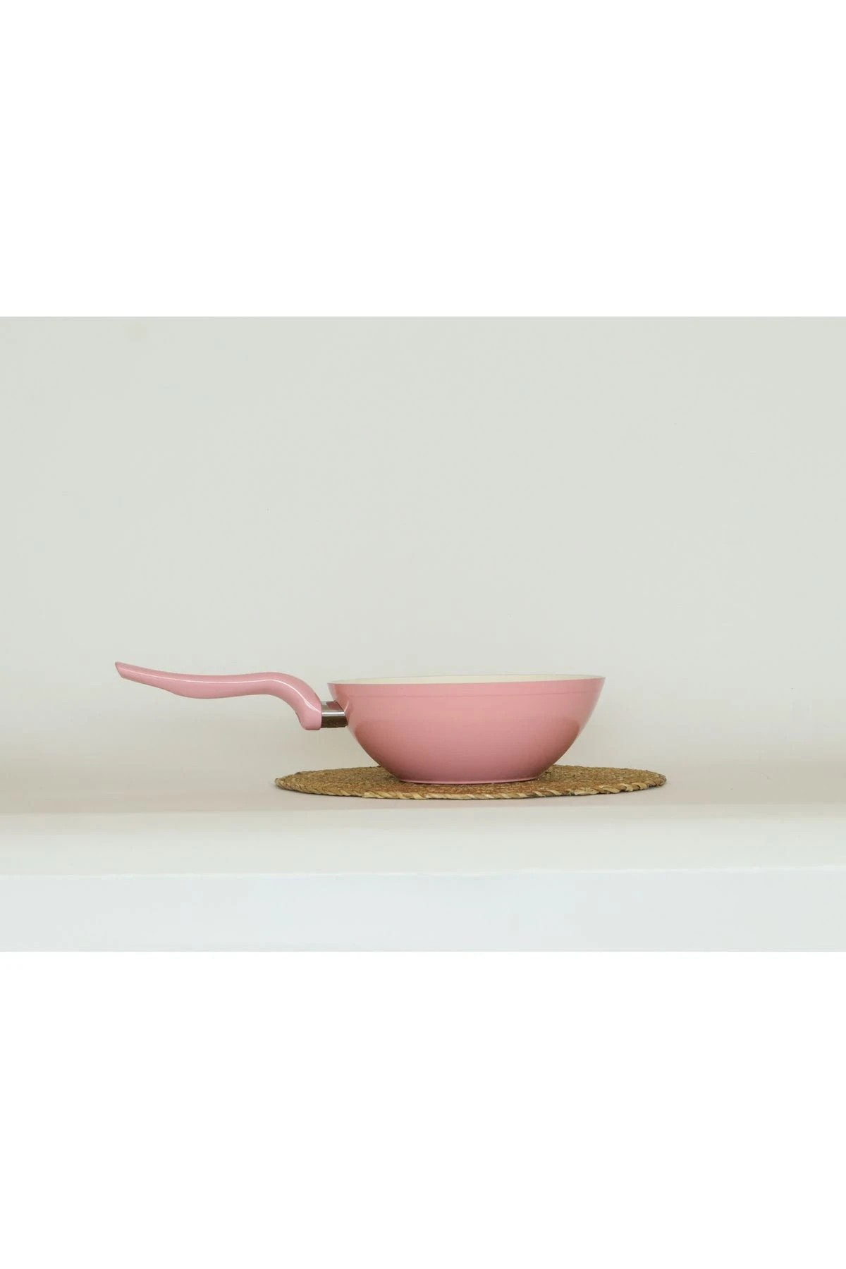 24 Cm Gül Kurusu Wok Tava