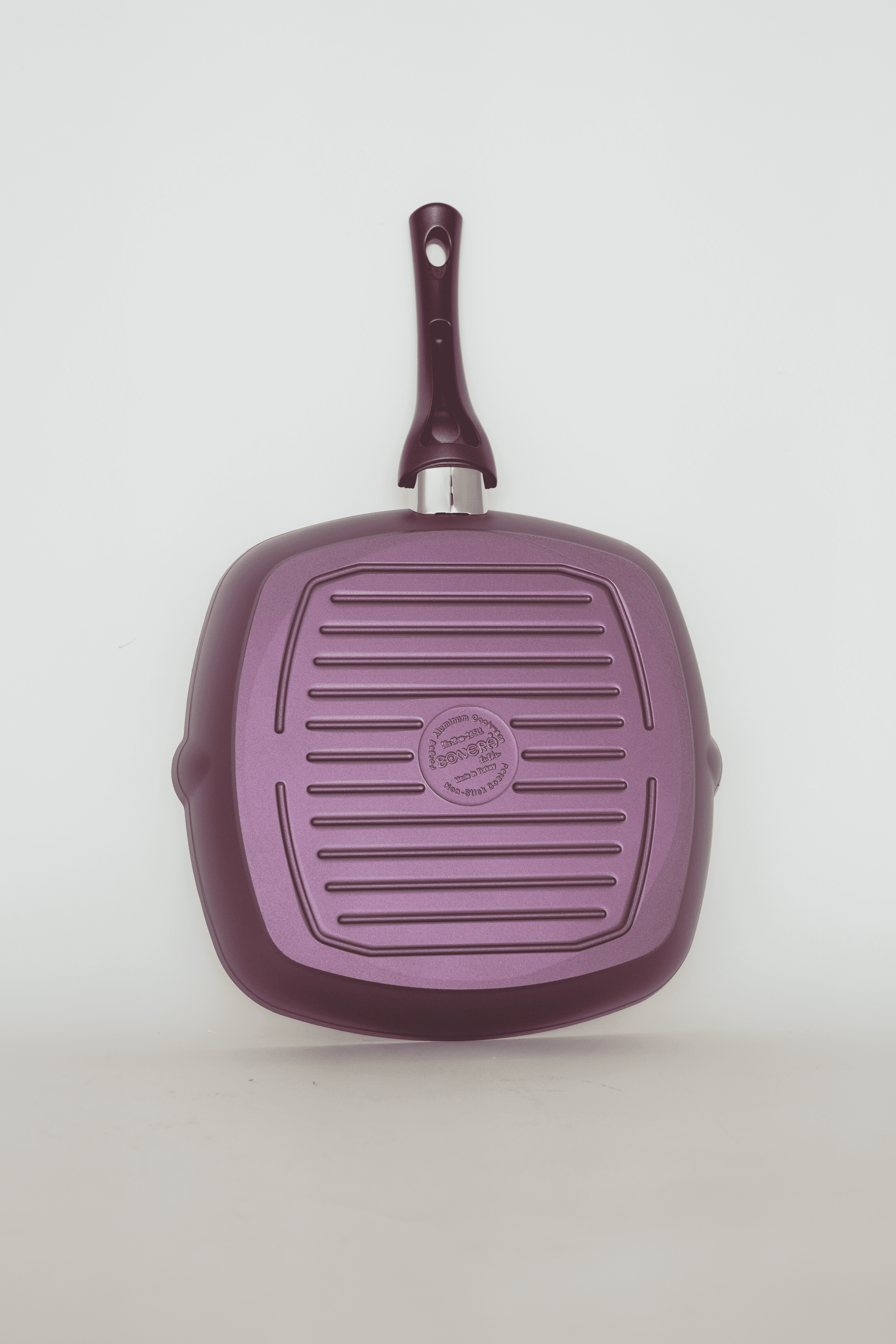 Bonera Titanyum Izgara Grill Tava 28 cm - Eflatun