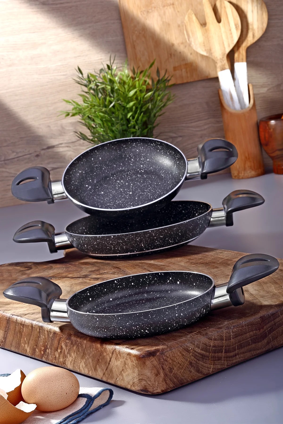 Montella Vivo 3'Lü Sahan Set (20-22-24cm)
