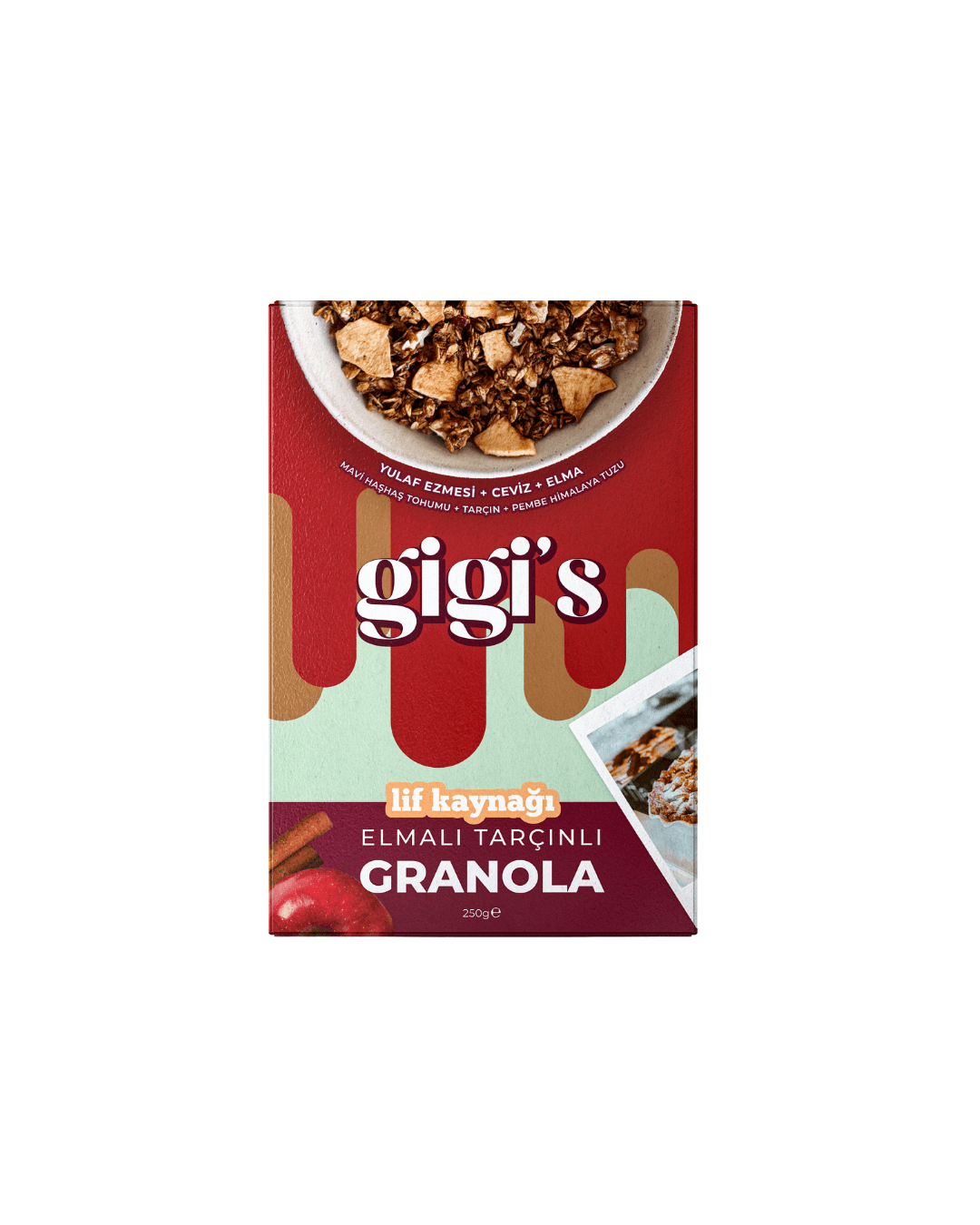 Elmalı Tarçınlı Granola 