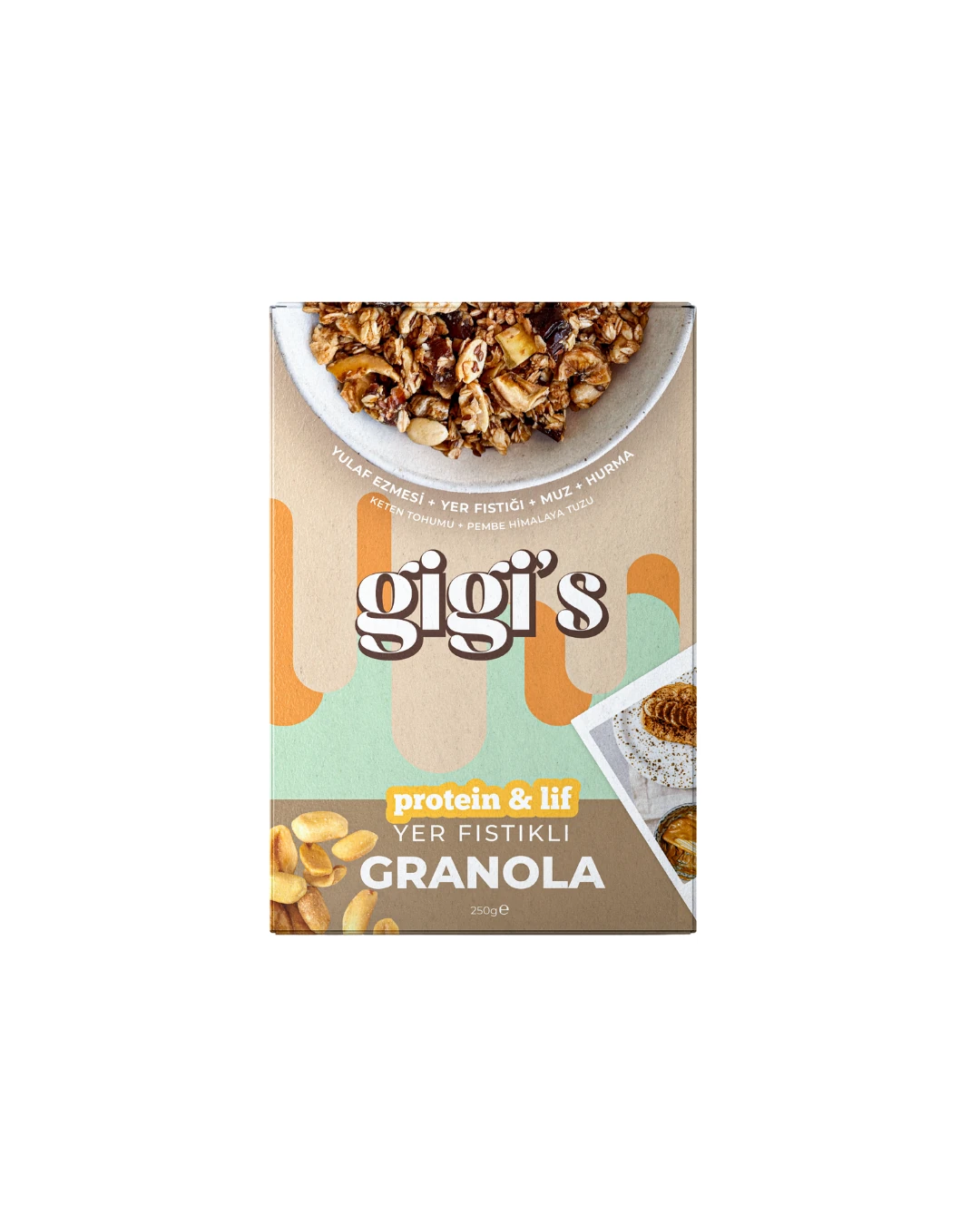 Yer Fıstıklı Granola