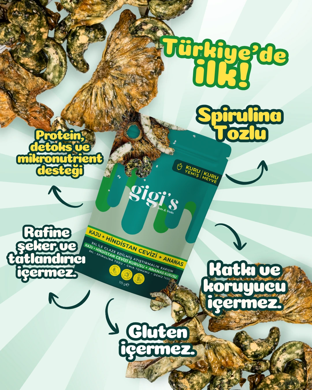 Dominicana Bal ile Glaze Edilmiş Crunchie ( 4 adet )