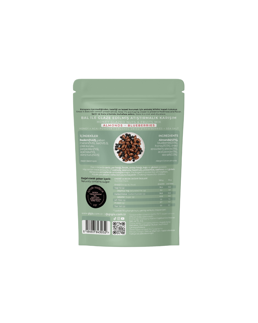 Wild Berry Honey-Glazed Snack Mix
