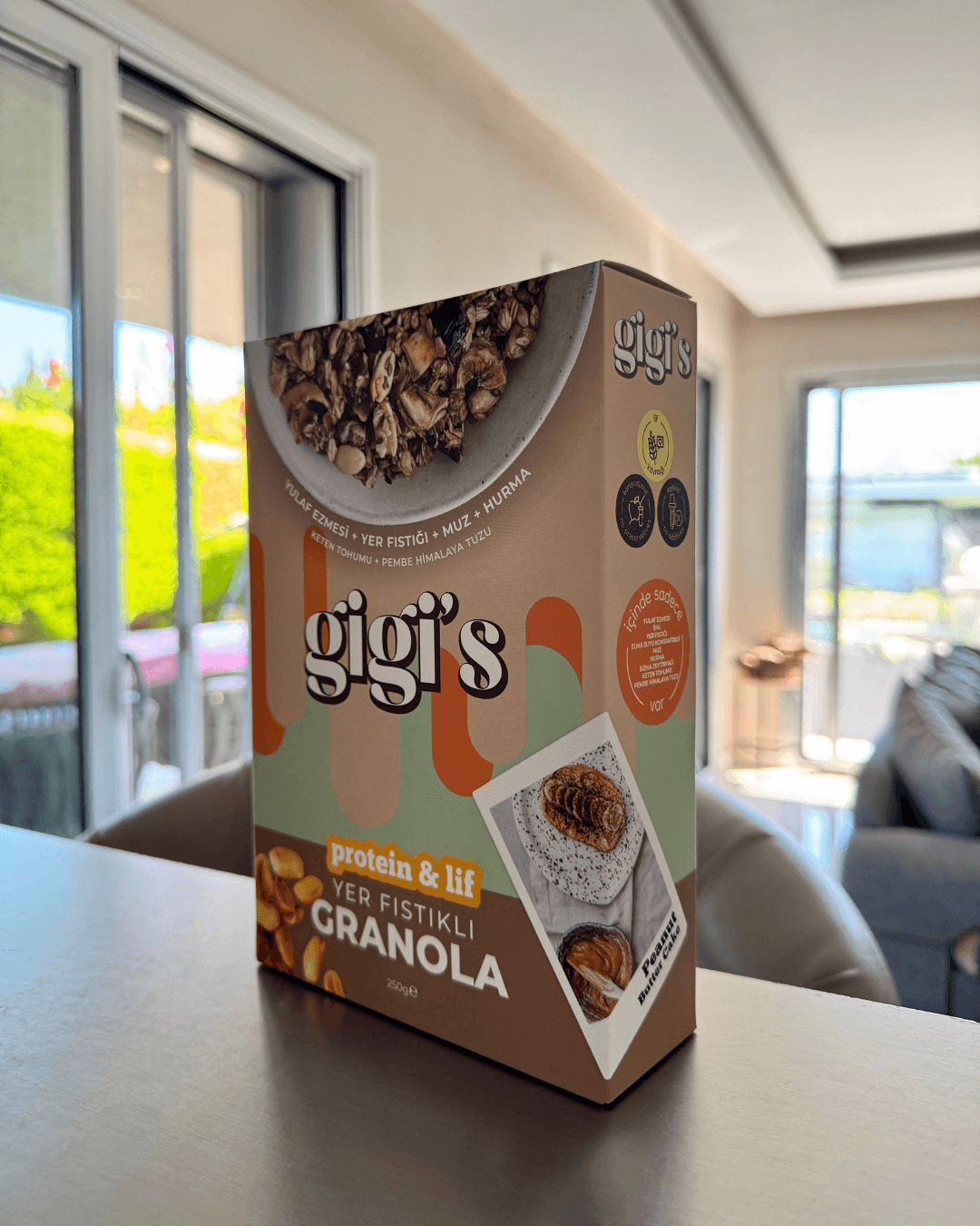 Yer Fıstıklı Granola