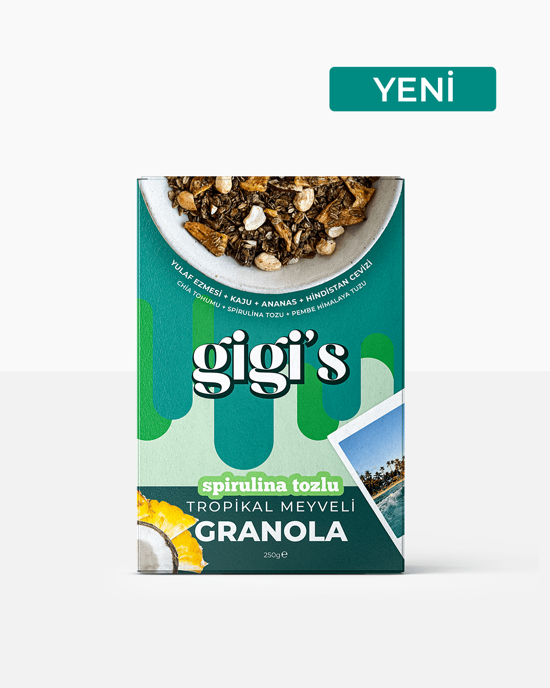 Tropikal Meyveli Granola