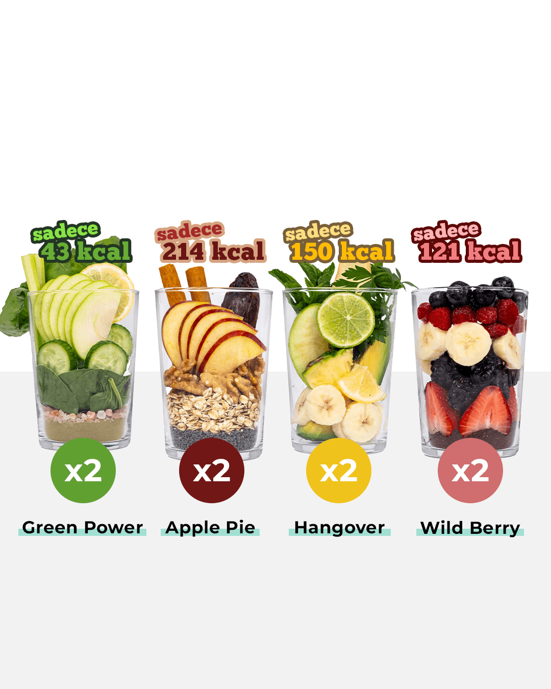 “I’m On a Diet” Smoothie Pack