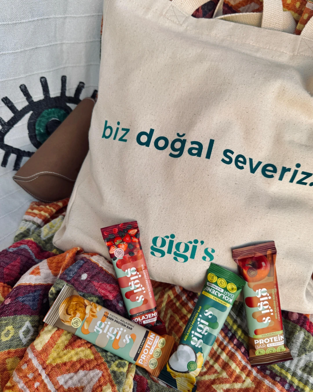 12'li Tropik Meyveli Kolajenli Protein Bar Paketi