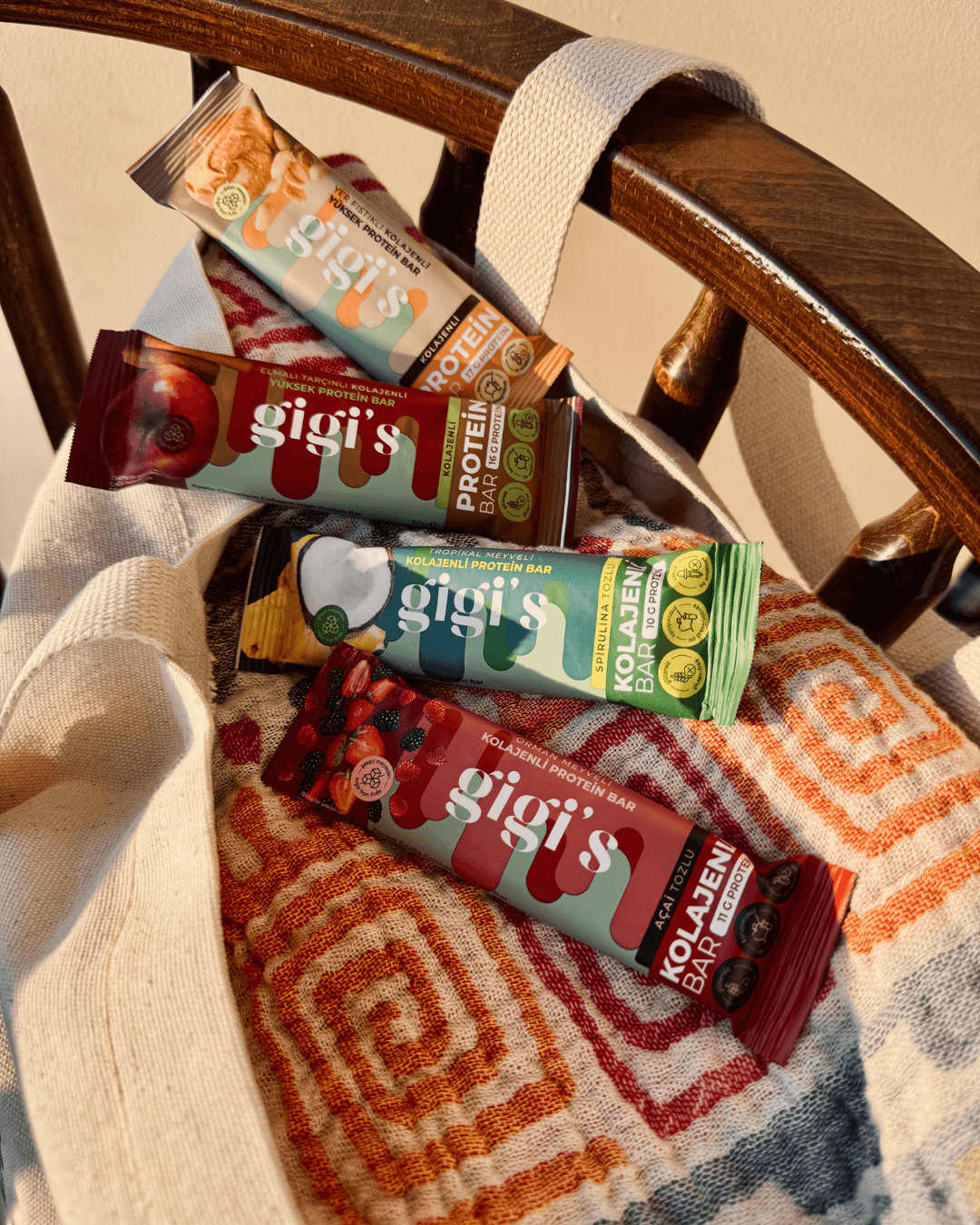 Açai Orman Meyveli Kolajenli Protein Bar