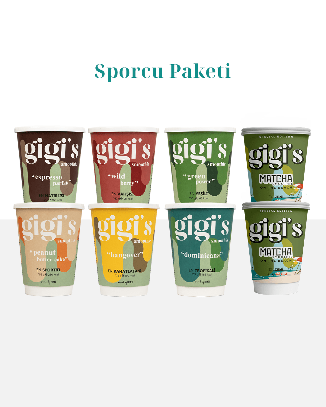 Sporcu Smoothie Paketi