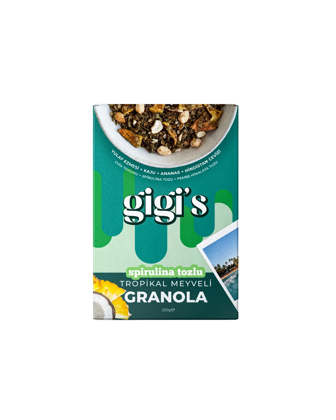 Tropikal Meyveli Granola
