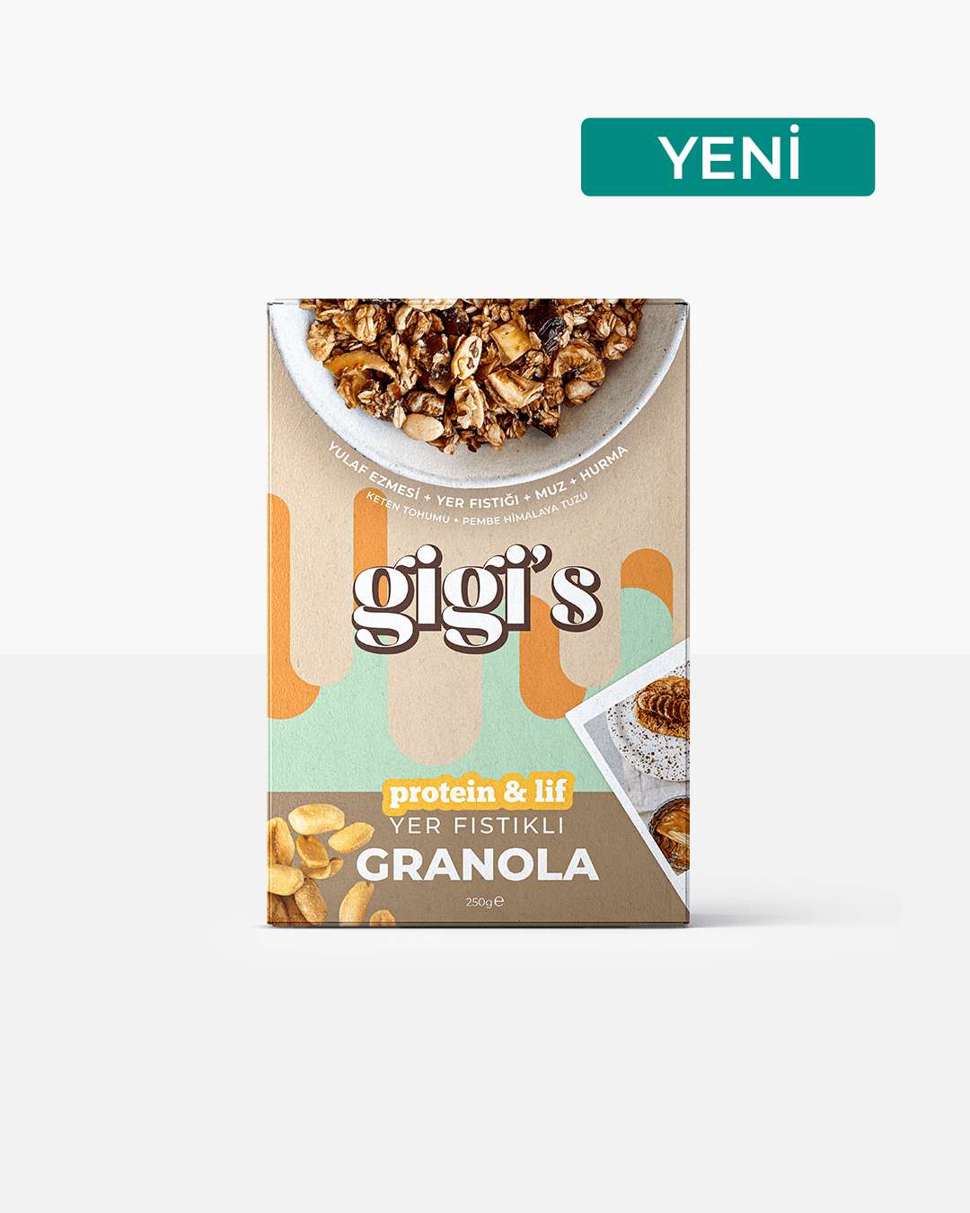 Yer Fıstıklı Granola