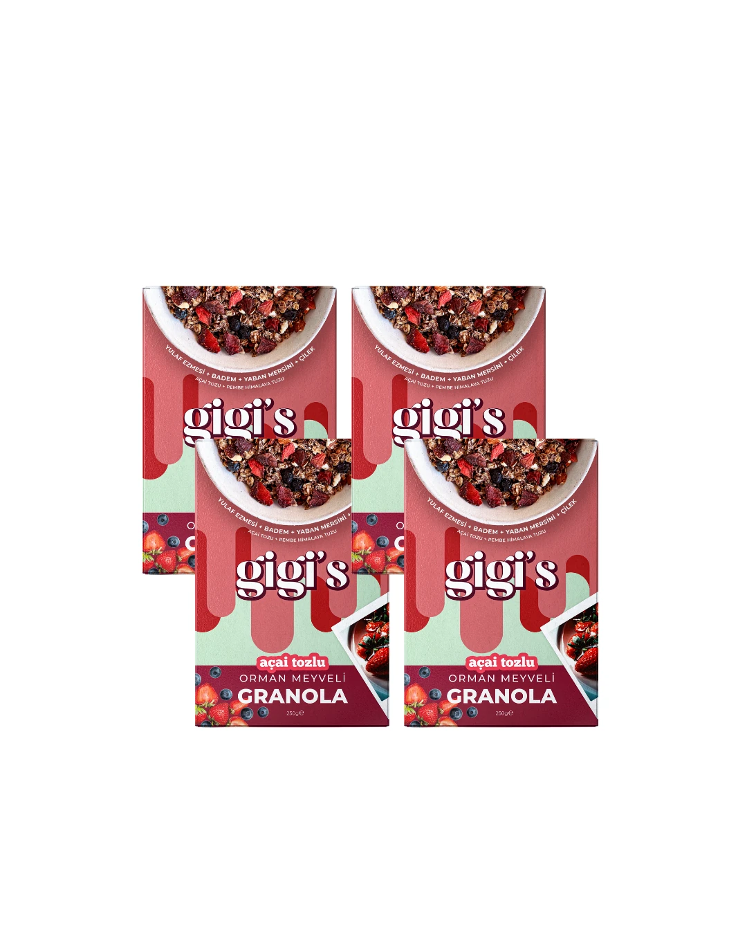 Açai Orman Meyveli Granola ( 4 adet )