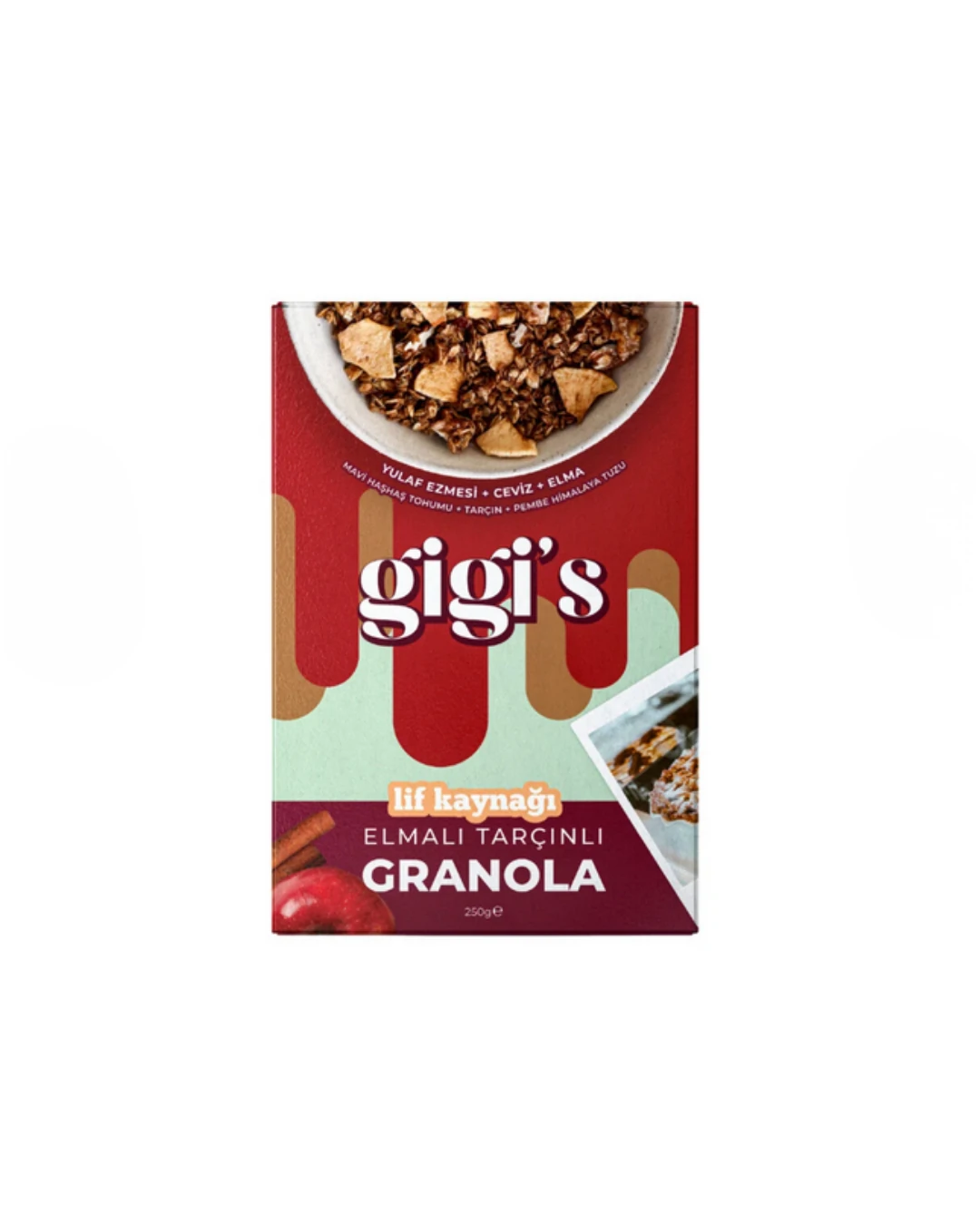 Elmalı Tarçınlı Granola 