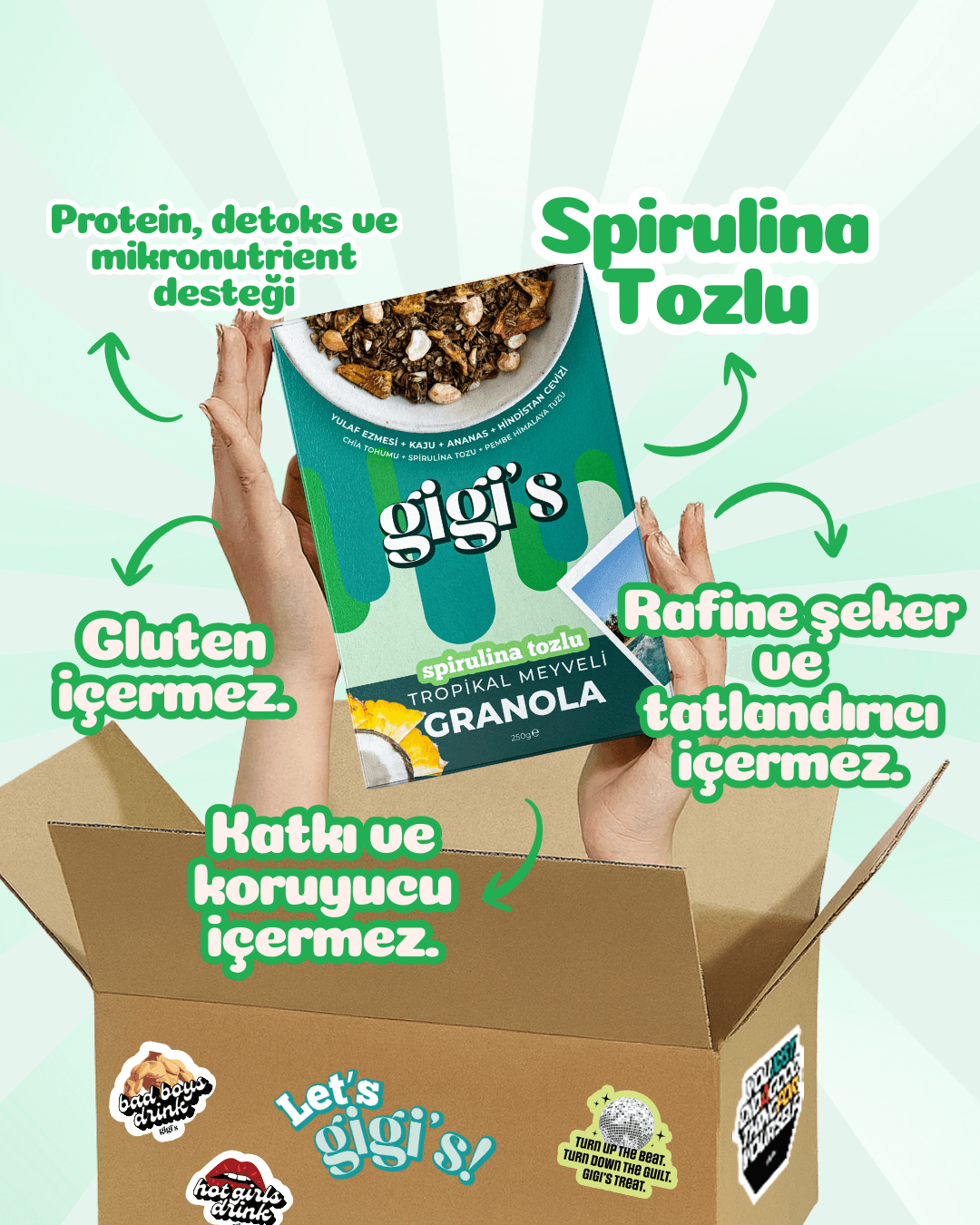 Tropikal Meyveli Granola