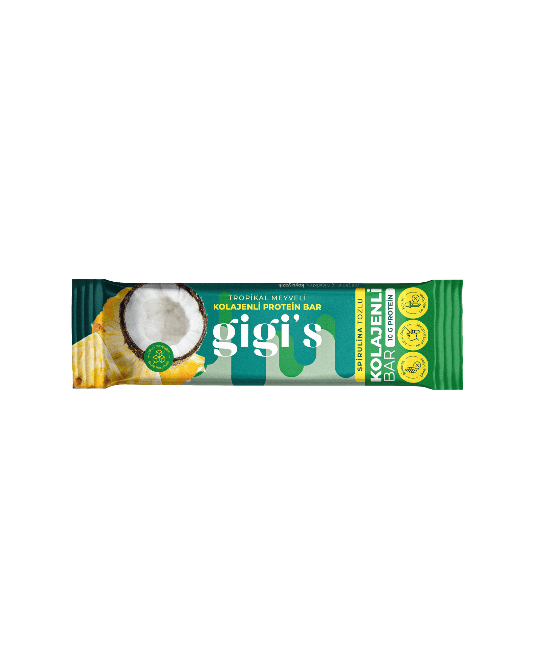 Tropikal Meyveli Kolajenli Protein Bar