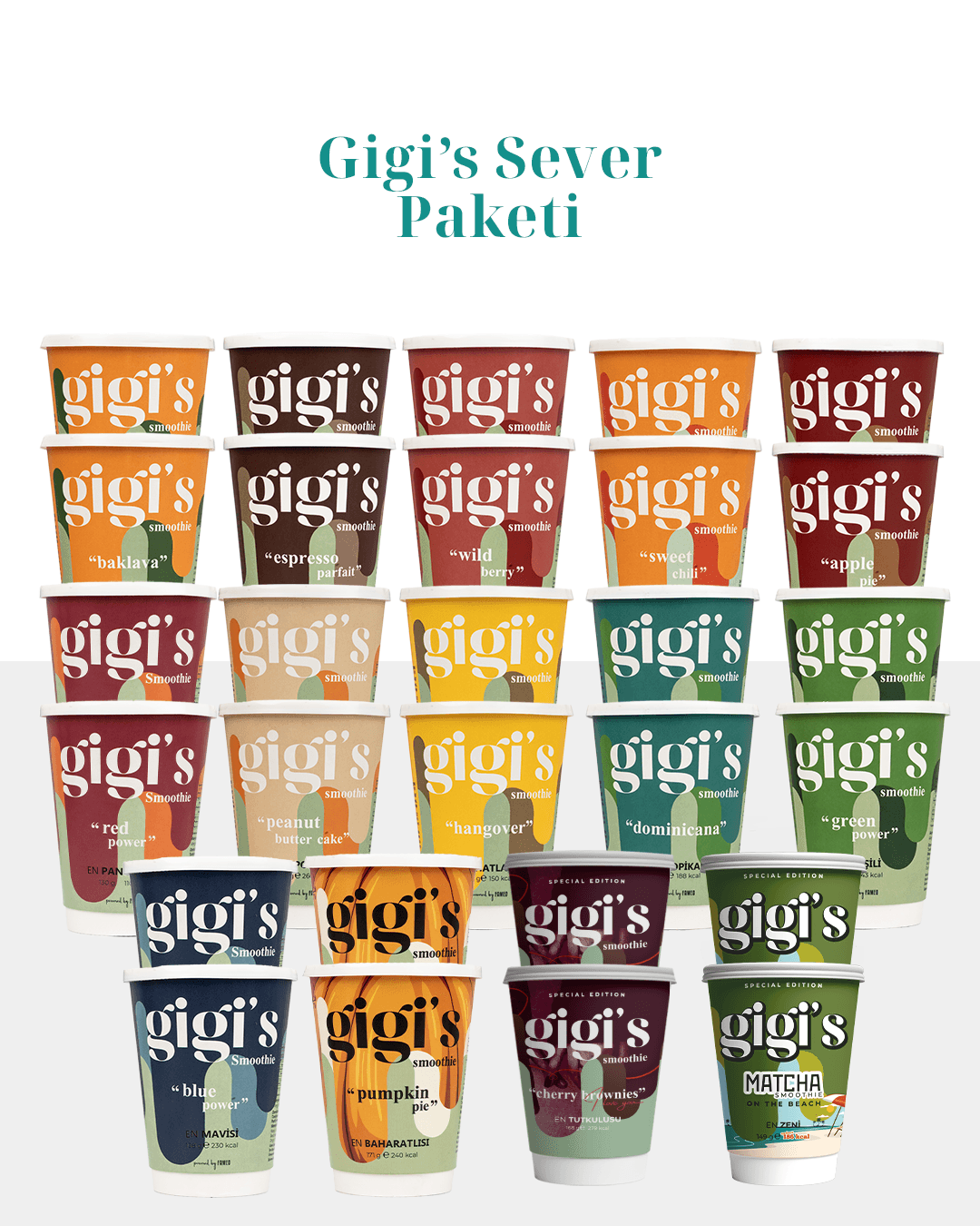 Gigi’s Sever Smoothie Paketi