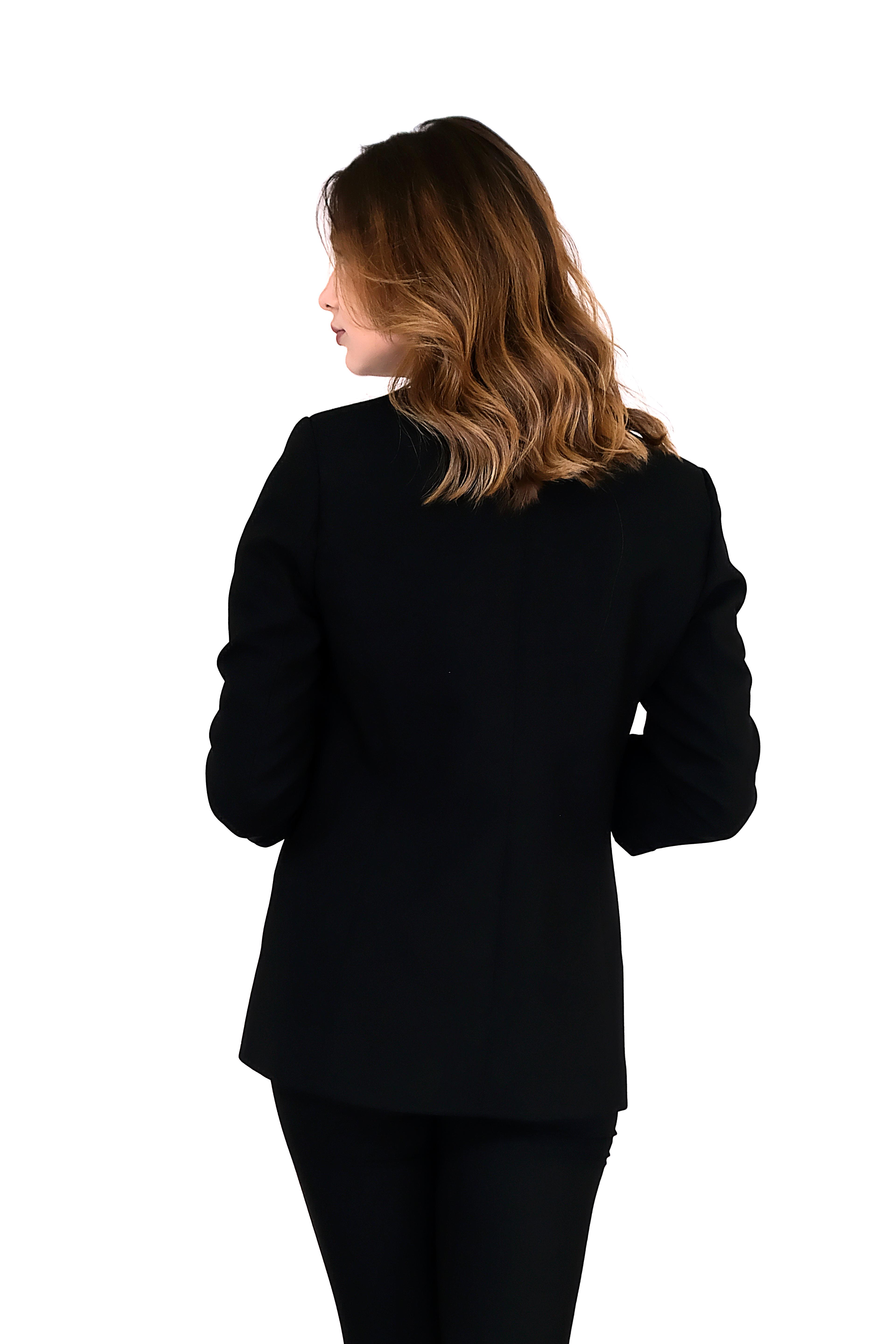 Kadın Düğme Detaylı Truvakar Blazer Ceket