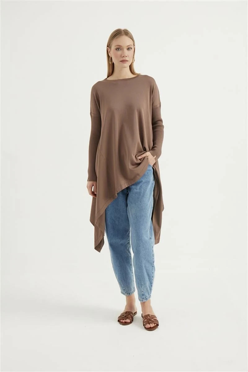 Melinda Verevli Tunik-Mocha