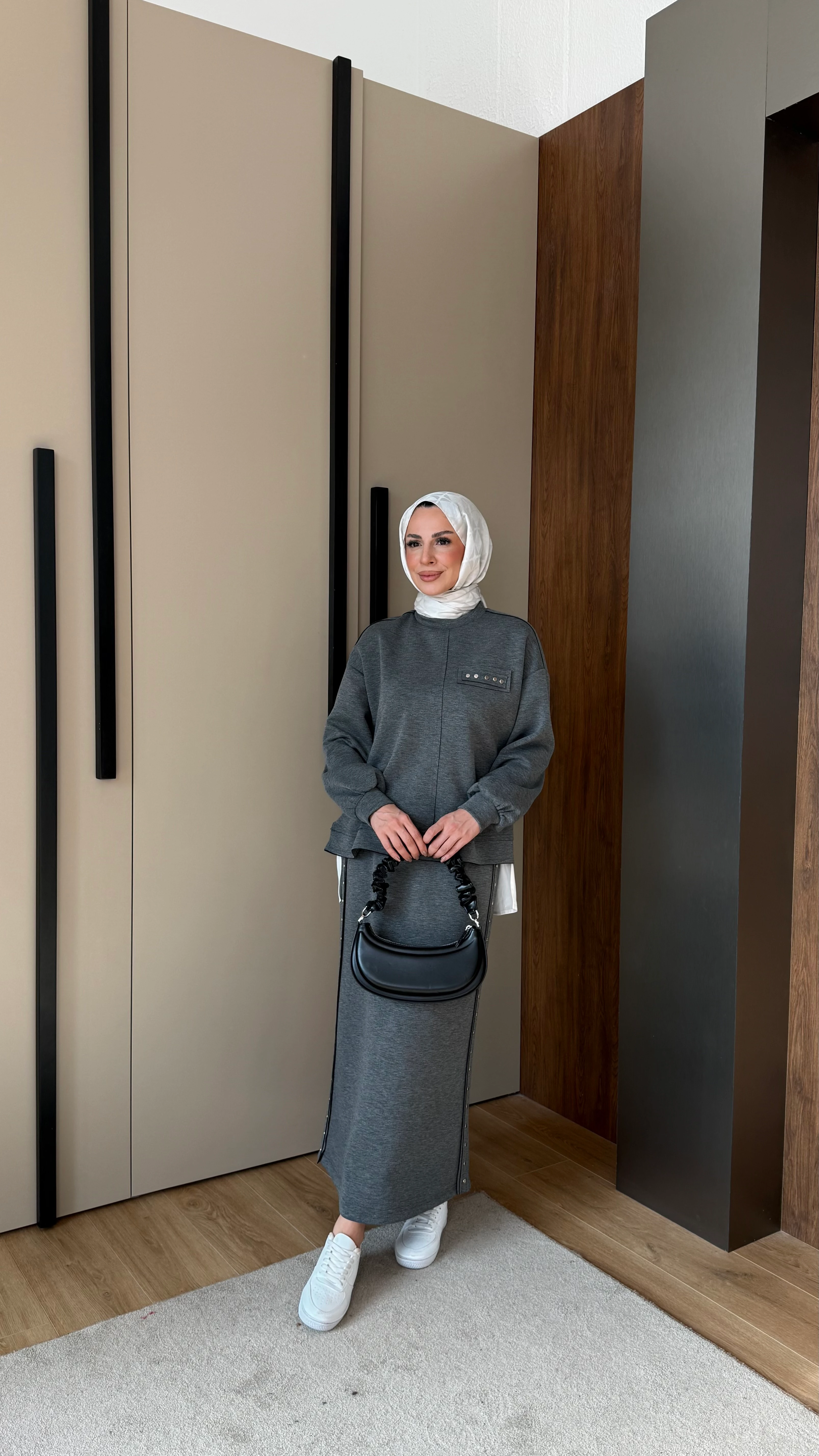 BASİC TAKIM NURCAN ÇETİN - GRİ